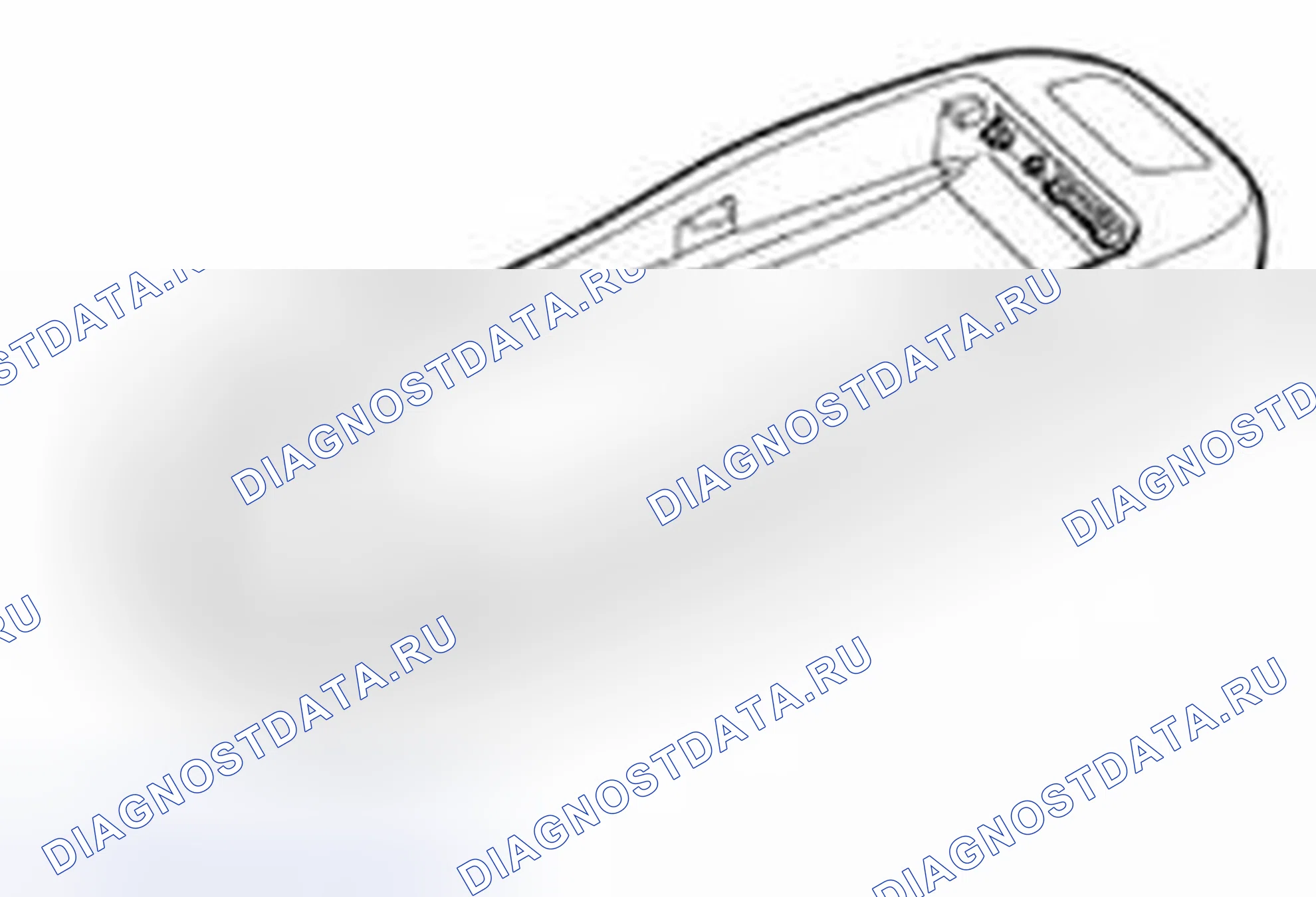 Рис. 80: Подставка для телефонного адаптера. Land Rover Range Rover Sport I