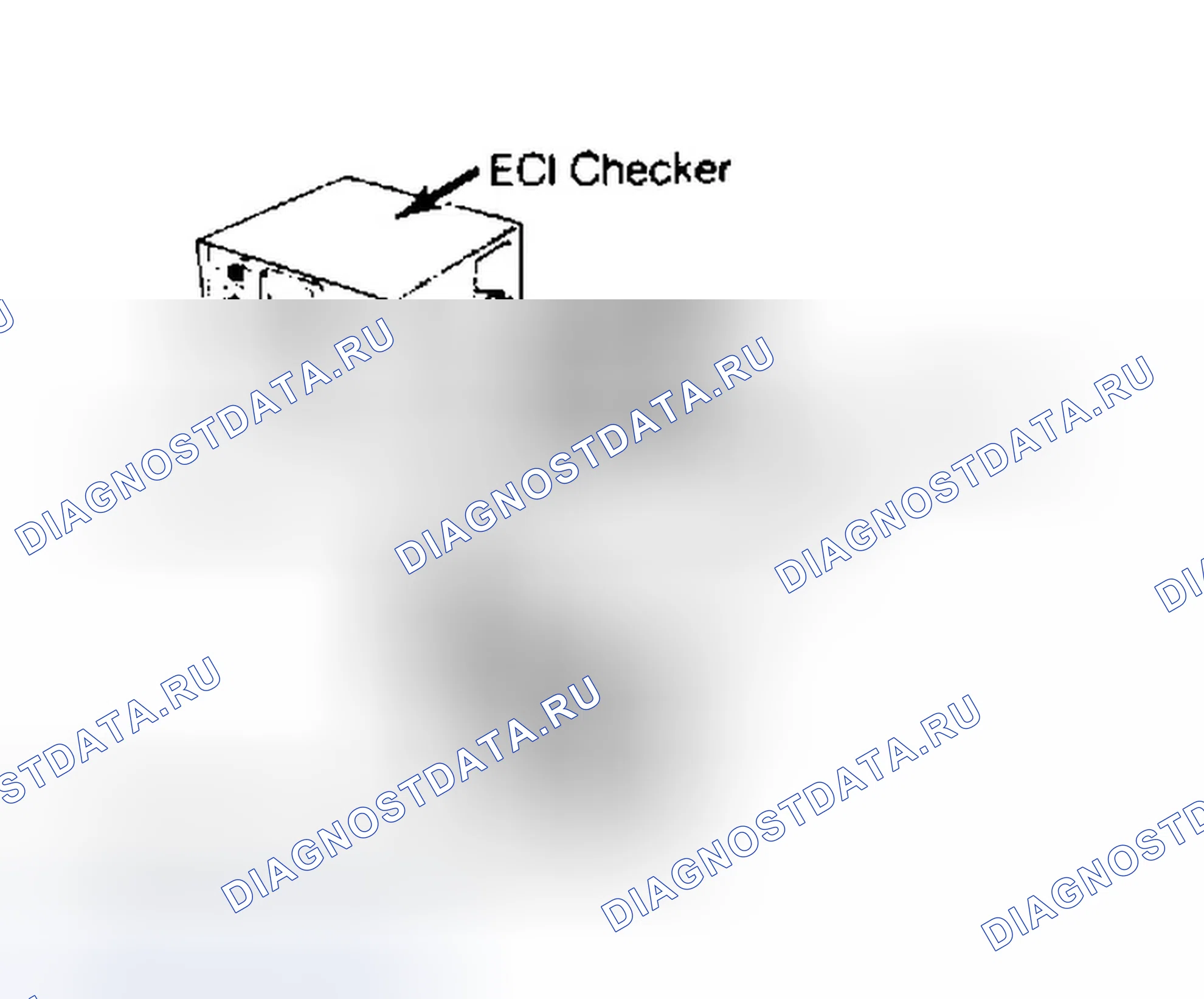 Рис. 27: ECI Checker и FBC жгут. Dodge Ram I