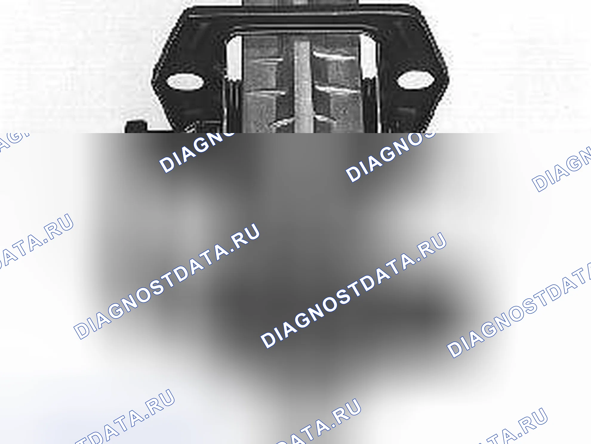 Рис. 132: Снять гайку и демонтировать компоненты регулятора. Volvo C70 I