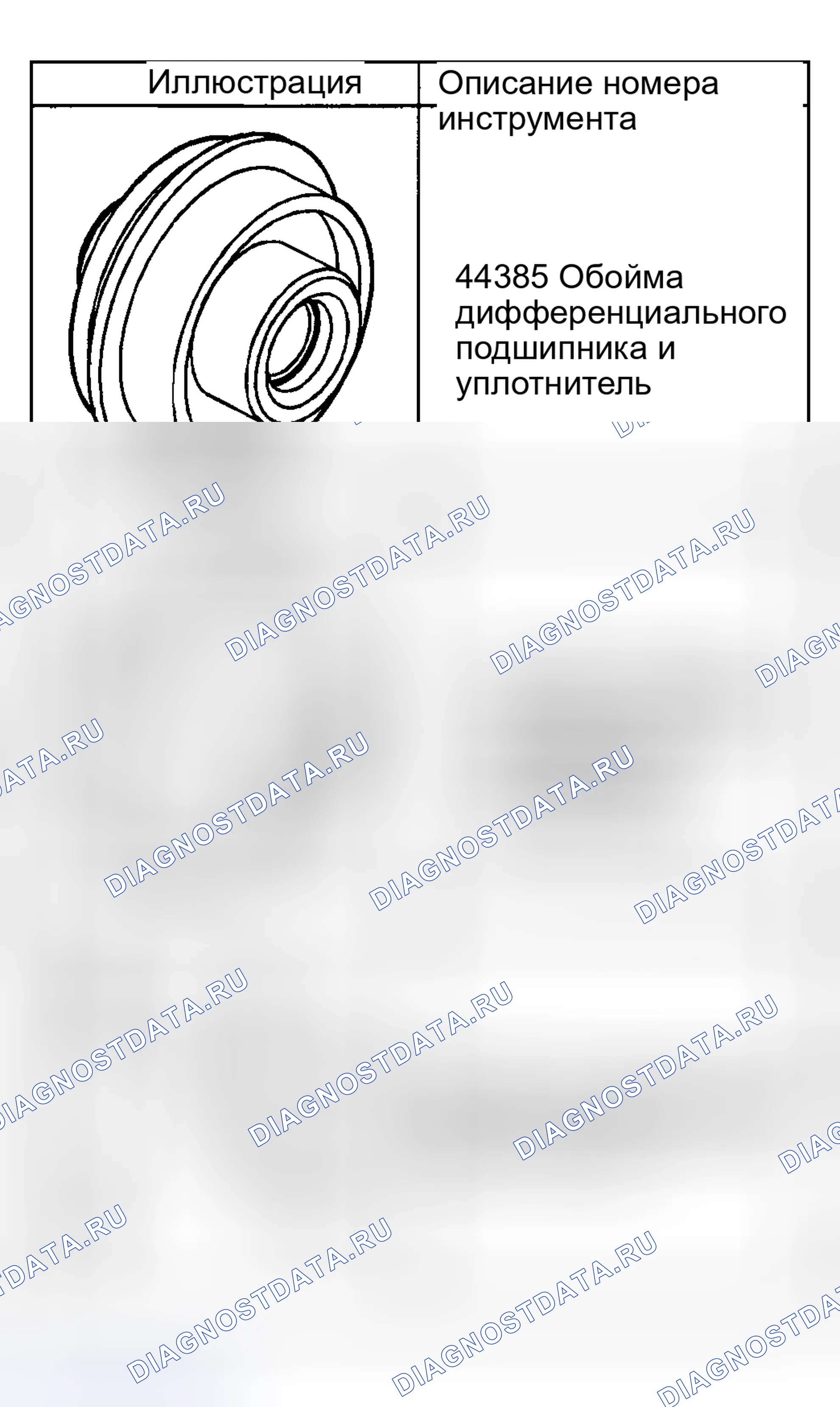 Рис. 171: Идентификация специальных инструментов (4 из 5). Hyundai Stellar I
