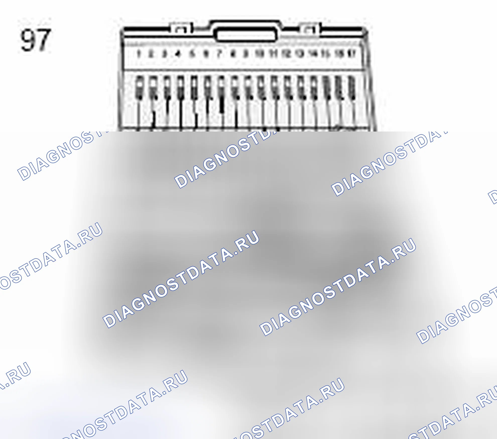 Рис. 99: Набор измерительных инструментов № 9684. Kia Optima IV рестайлинг