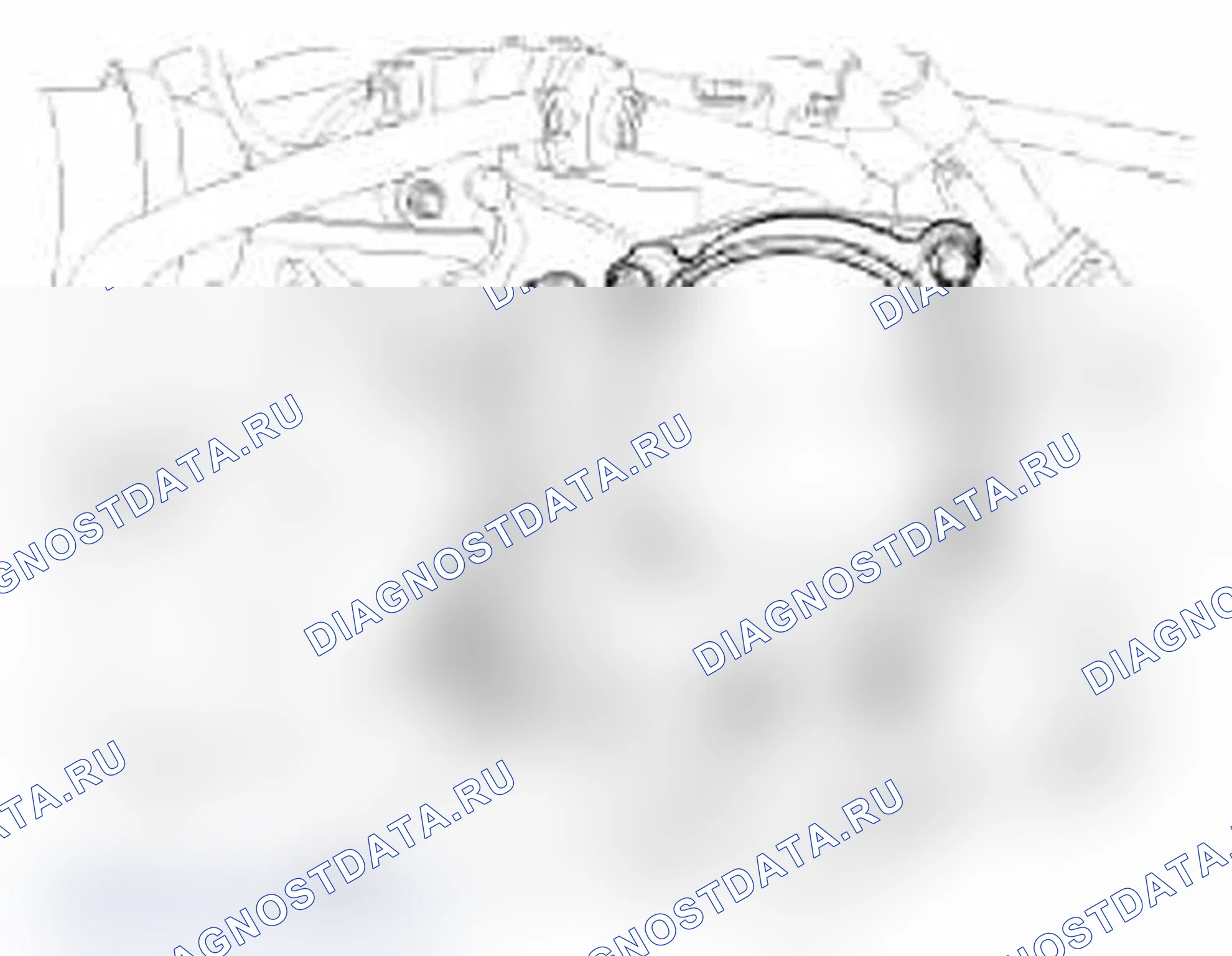 Рис. 132: Демонтаж. Hyundai Santa Fe III