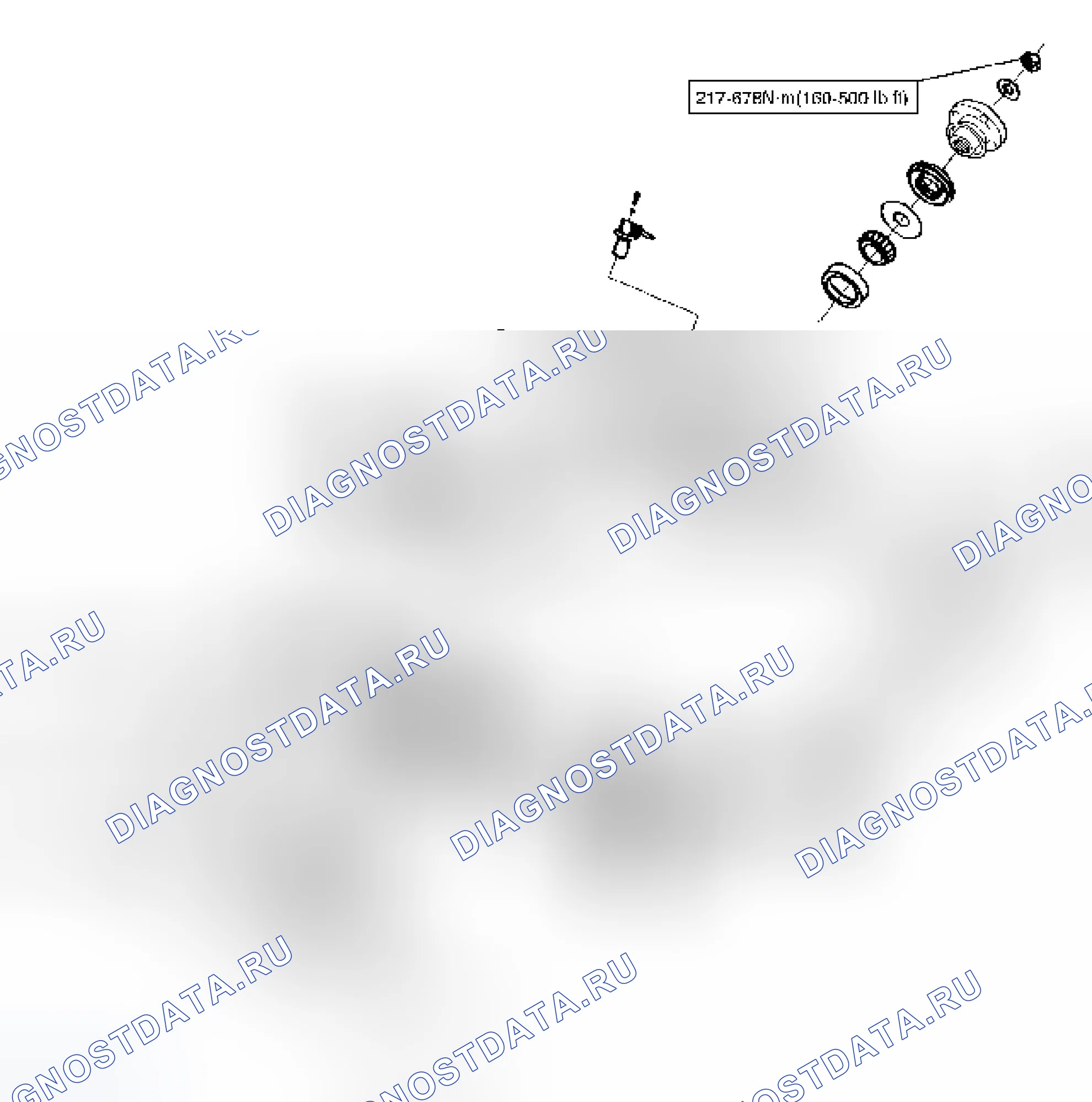 Рис. 58: ХАРАКТЕРИСТИКИ КРУТЯЩЕГО МОМЕНТА. Isuzu Axiom I