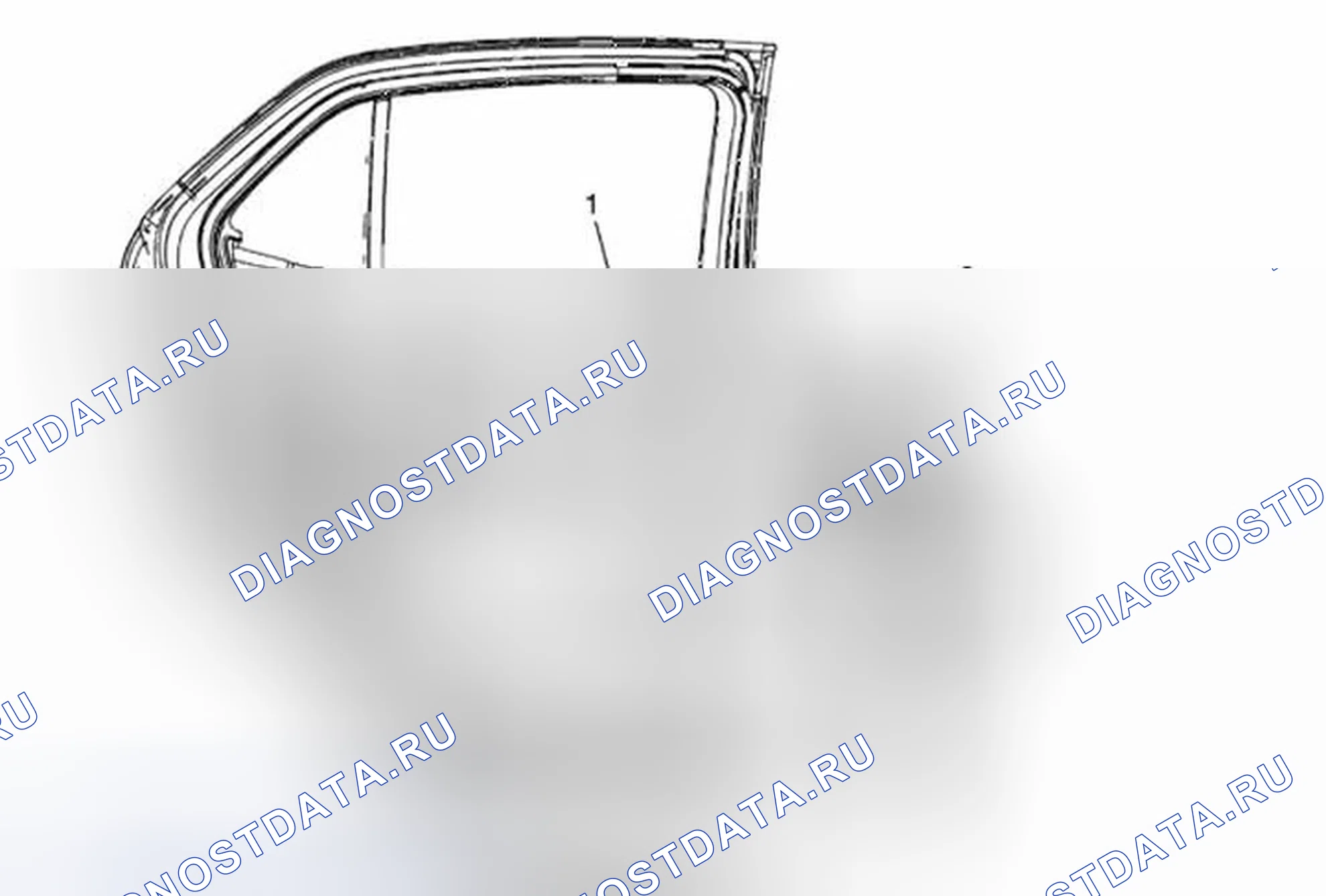 Рис. 31: Замена регулятора заднего дверного окна. Buick Encore I