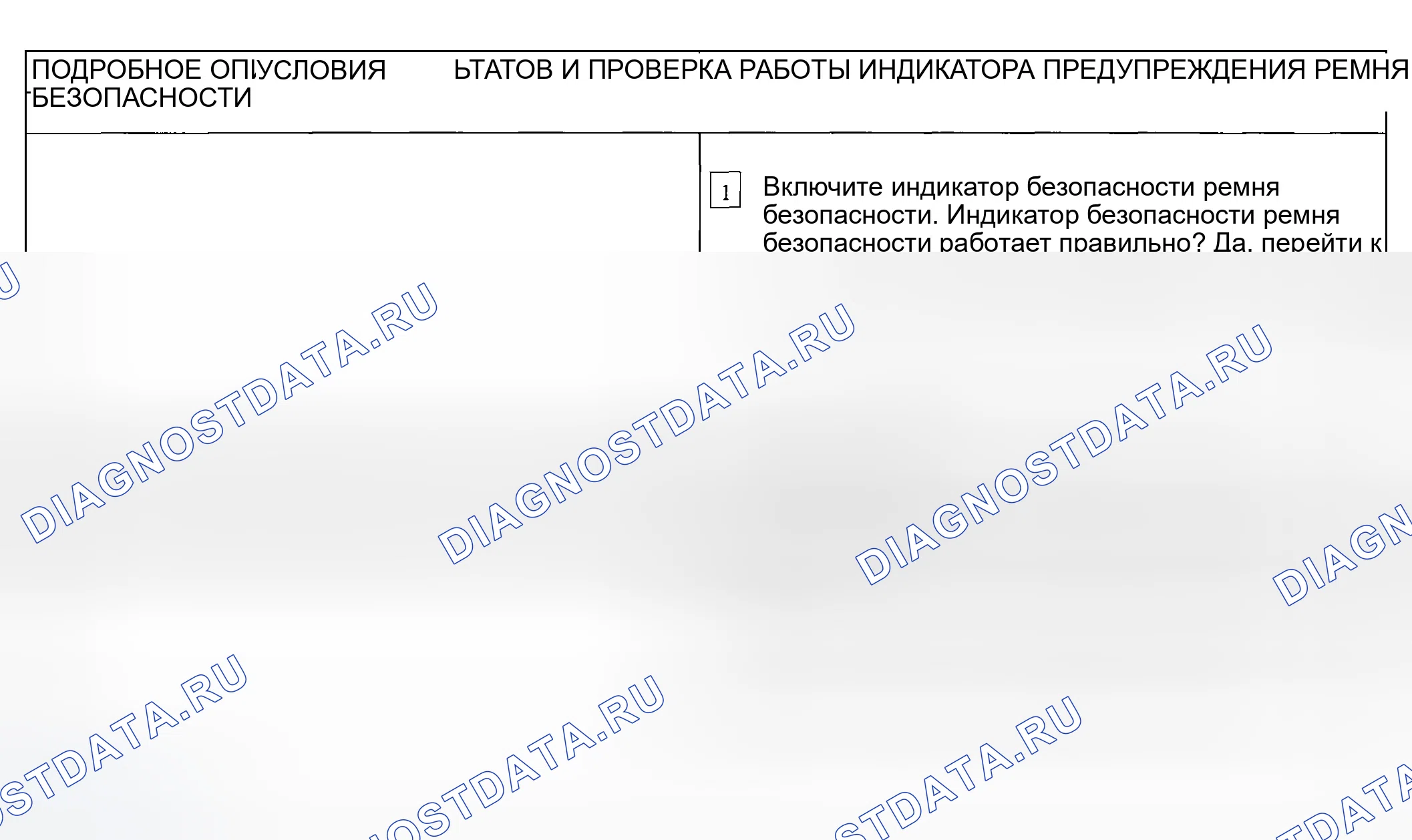 Рис. 136: КОНТРОЛЬНАЯ ТОЧКА A: СИГНАЛЬНЫЙ УТОР РЕМНЯ БЕЗОПАСНОСТИ НЕ РАБОТАЕТ / РАБОТАЕТ НЕПРАВИЛЬНО. Ford Escape I