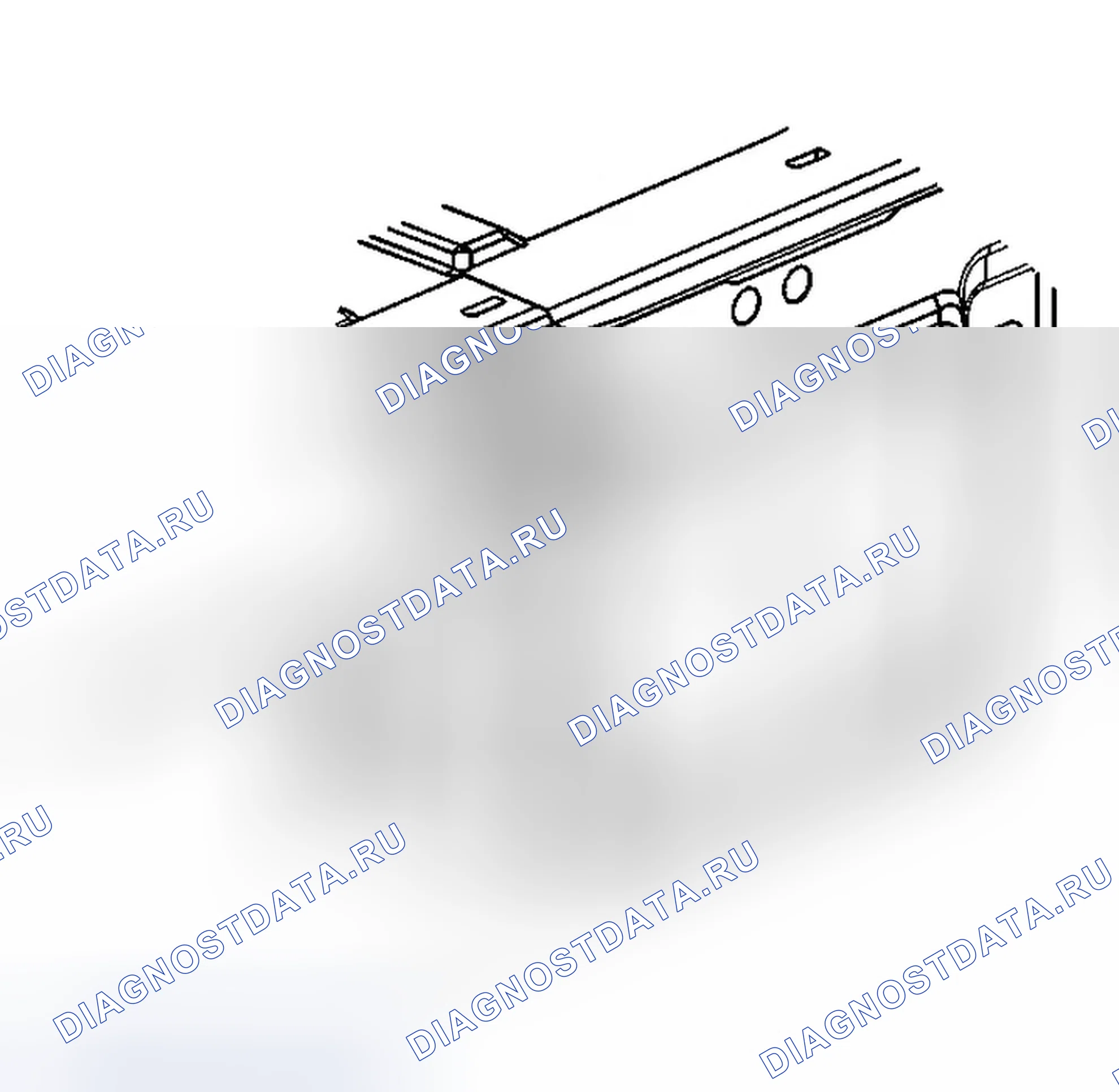 Рис. 27: Порядок демонтажа. Buick Rendezvous I