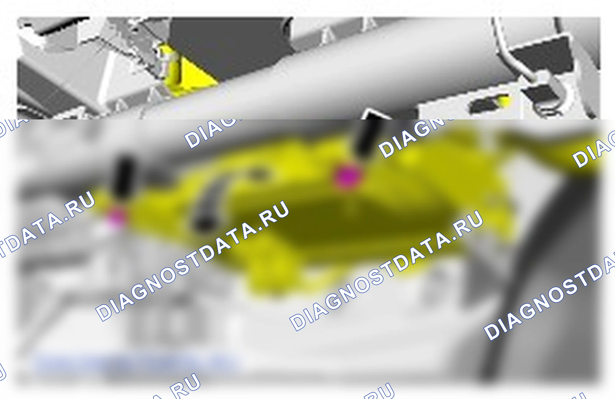 Как снять и установить расположенную внутри автомобиля поперечную балку и панель приборов — Снятие для получения доступа. Ford Kuga I