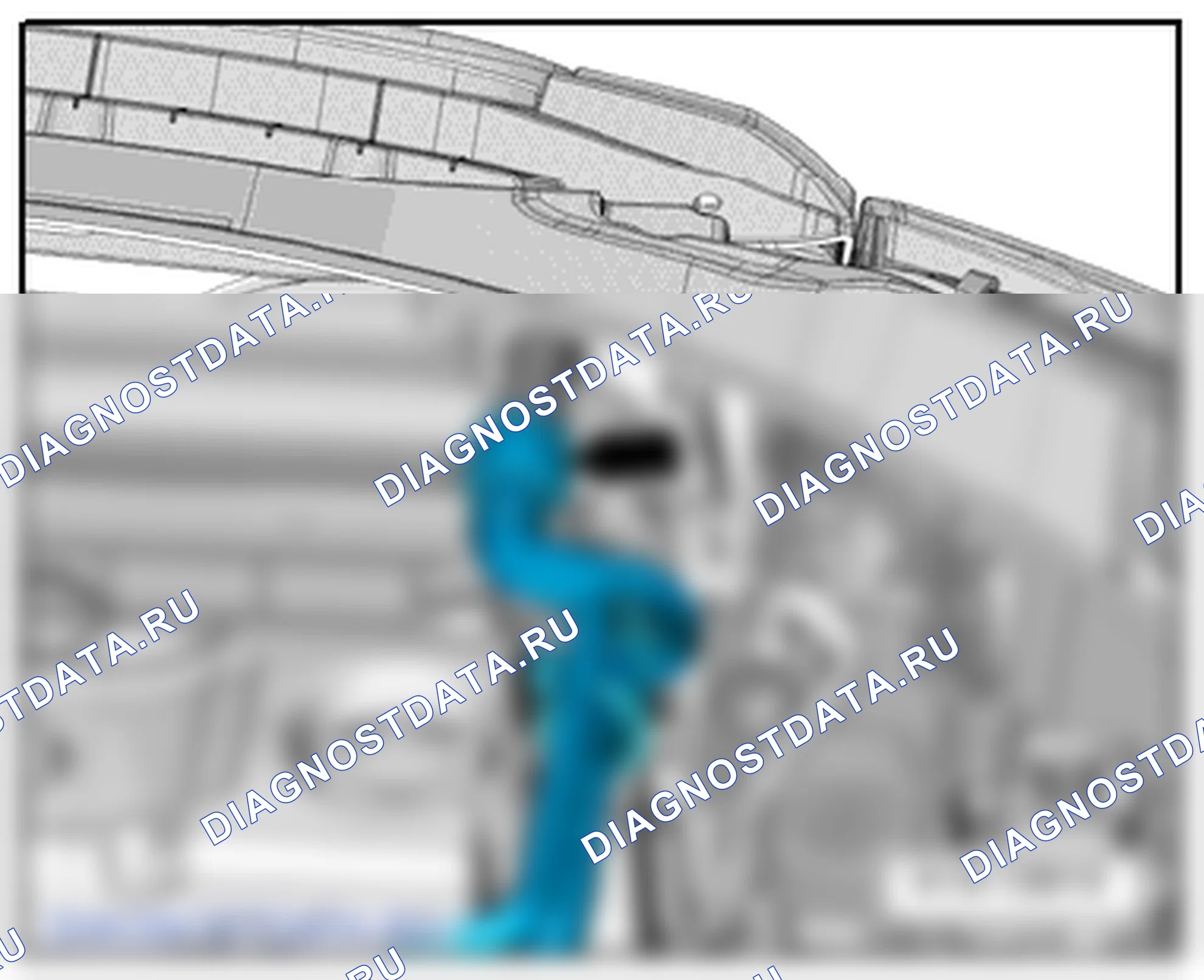Система наддувочного воздуха с турбонагнетателем (1‚4/92 кВт TSI). Skoda Superb Ii