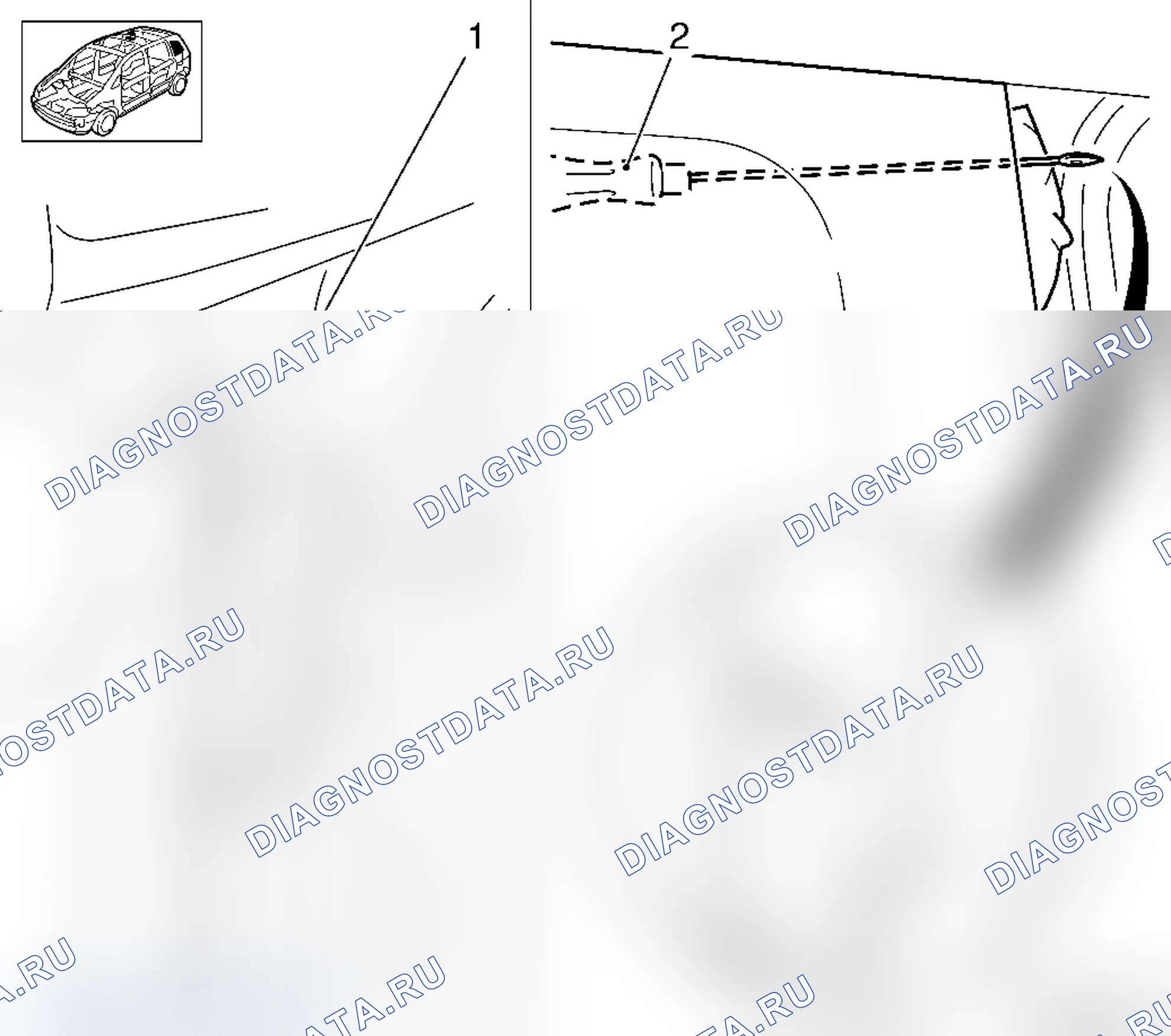 Заменить боковое окно (неподвижное) (F06 / F25) (BO-46974). Opel Combo C