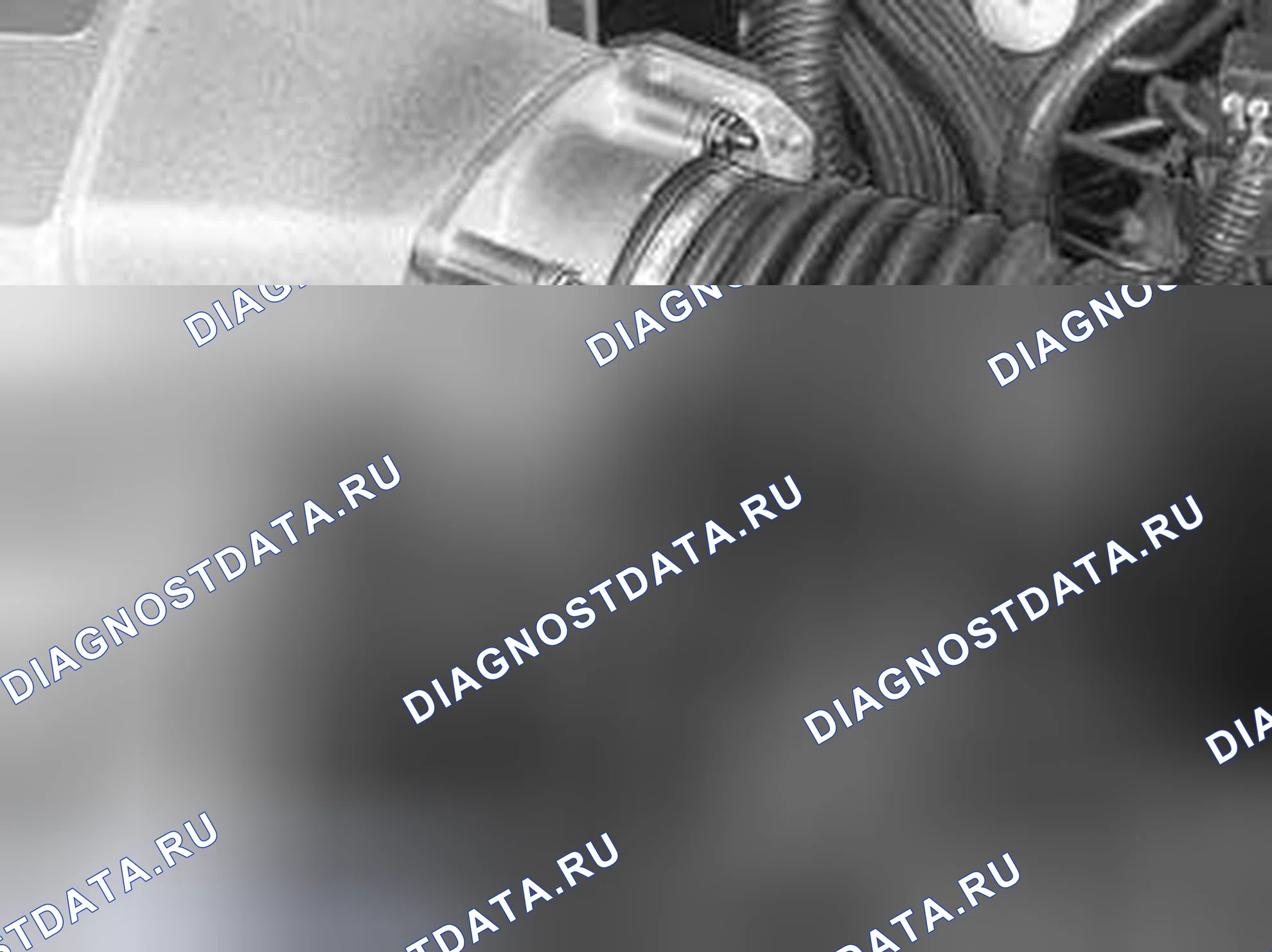 Рис. 110: ДЕМОНТАЖ ВПУСКНОГО КОЛЛЕКТОРА. Volvo XC90 I рестайлинг
