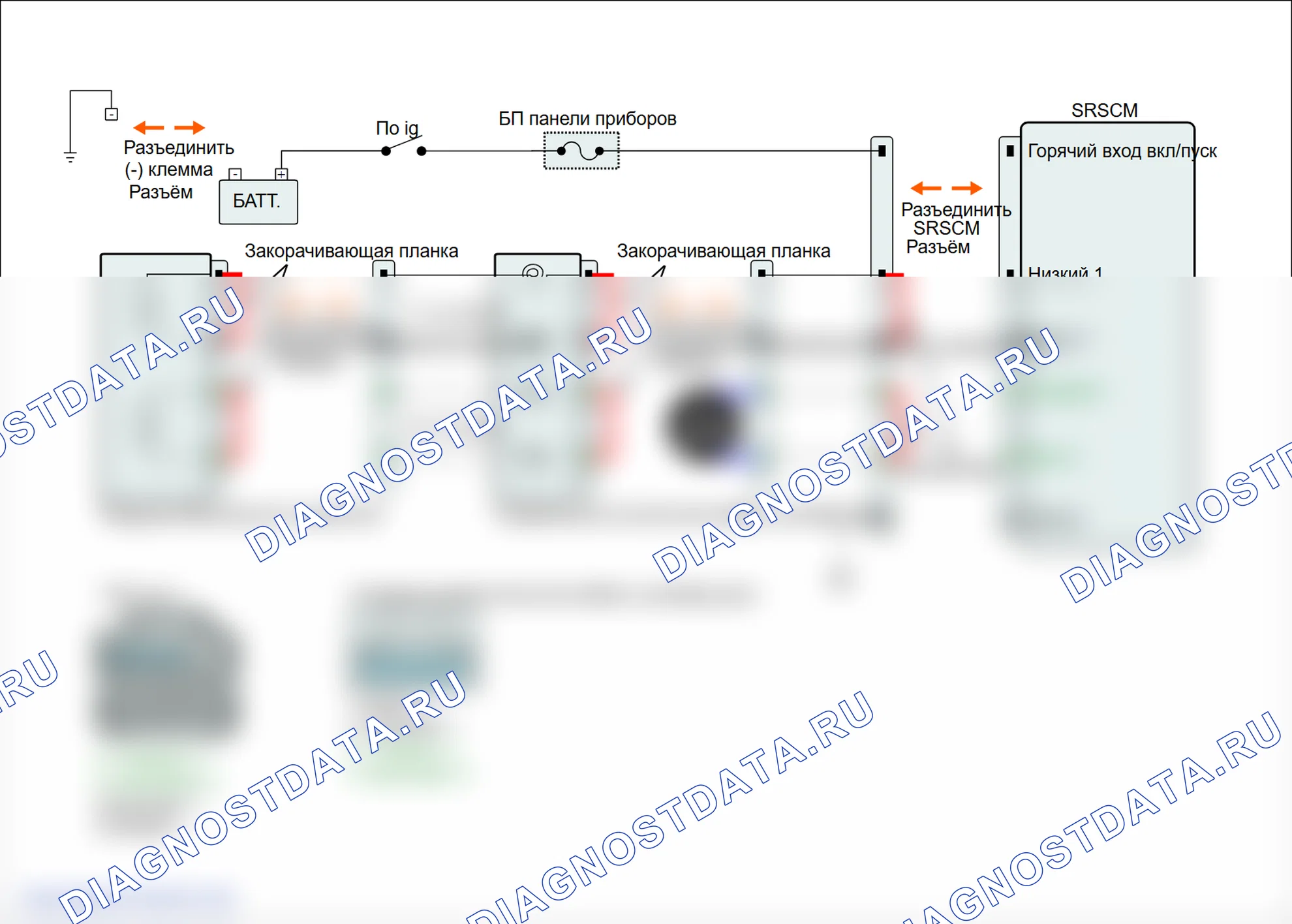 B1482: Слишком низкое сопротивление подушки безопасности водителя (2-я ступень). Hyundai Genesis BH