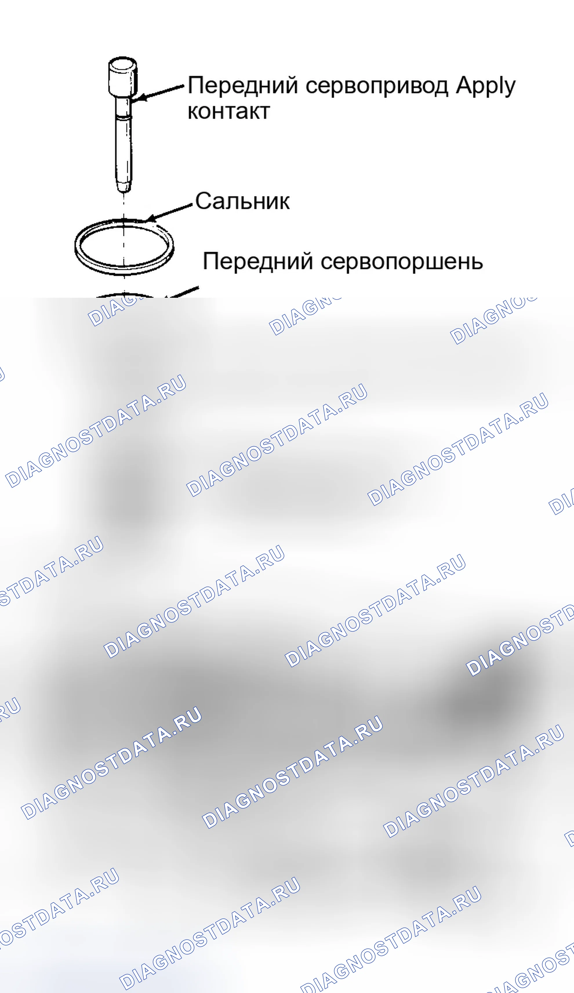 Рис. 99: УЗЛЫ СЕРВОПРИВОДА. GMC Pickup C3500 