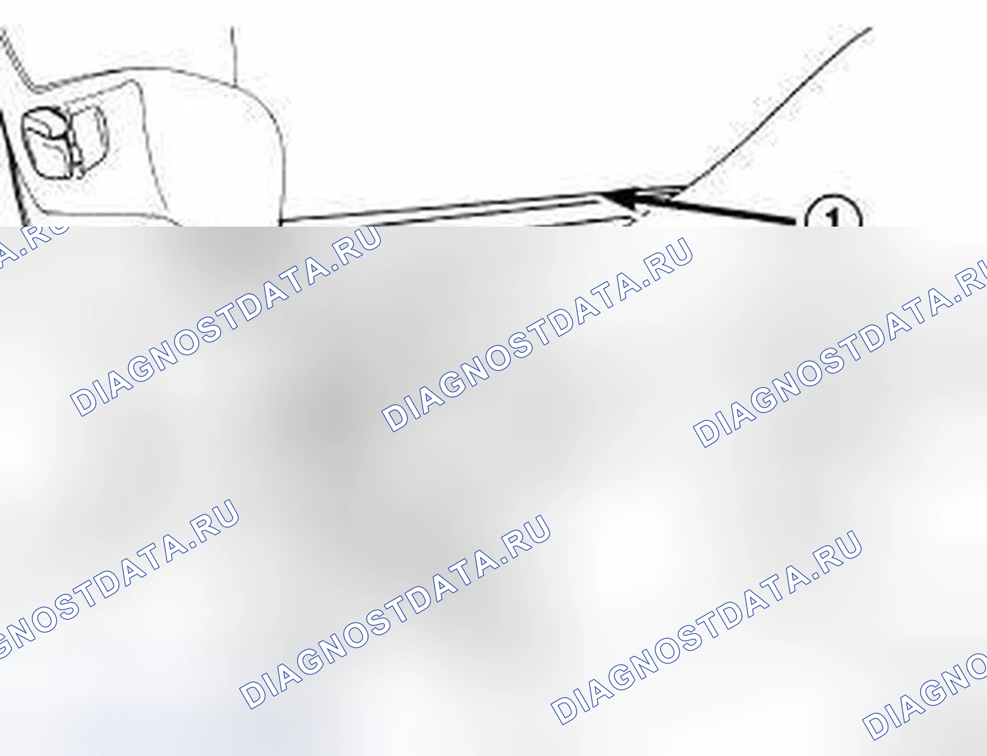 Рис. 289: ДЕМОНТАЖ. Chrysler Town & Country V рестайлинг