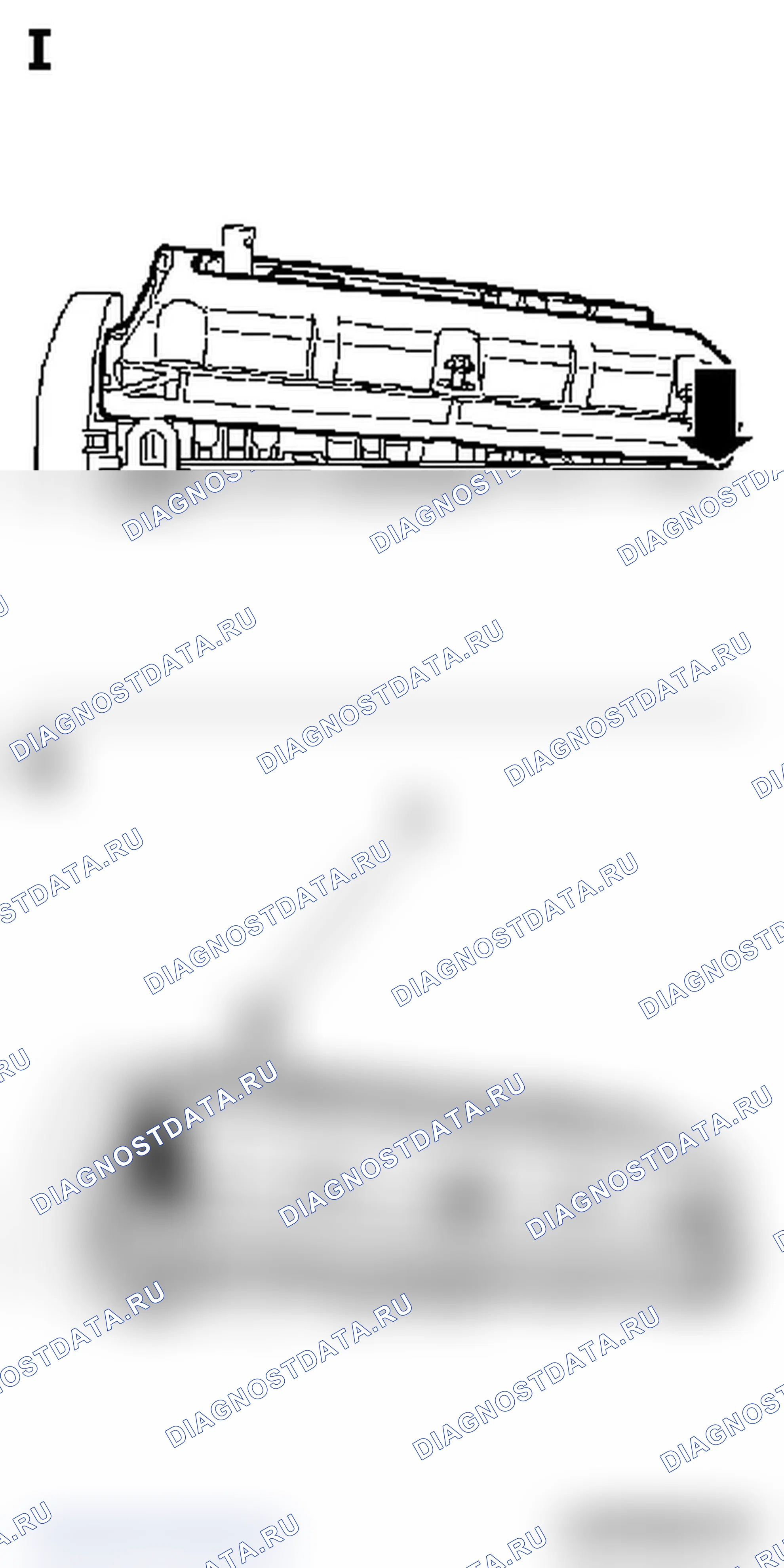 Проверка и регулировка зазоров клапанов. Opel Zafira B