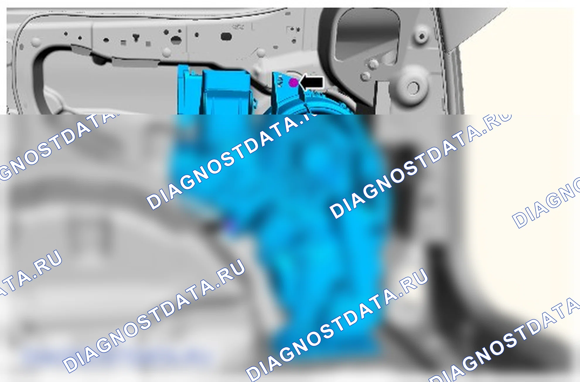 Как снять и установить корпус задней системы управления микроклиматом. Ford Galaxy III