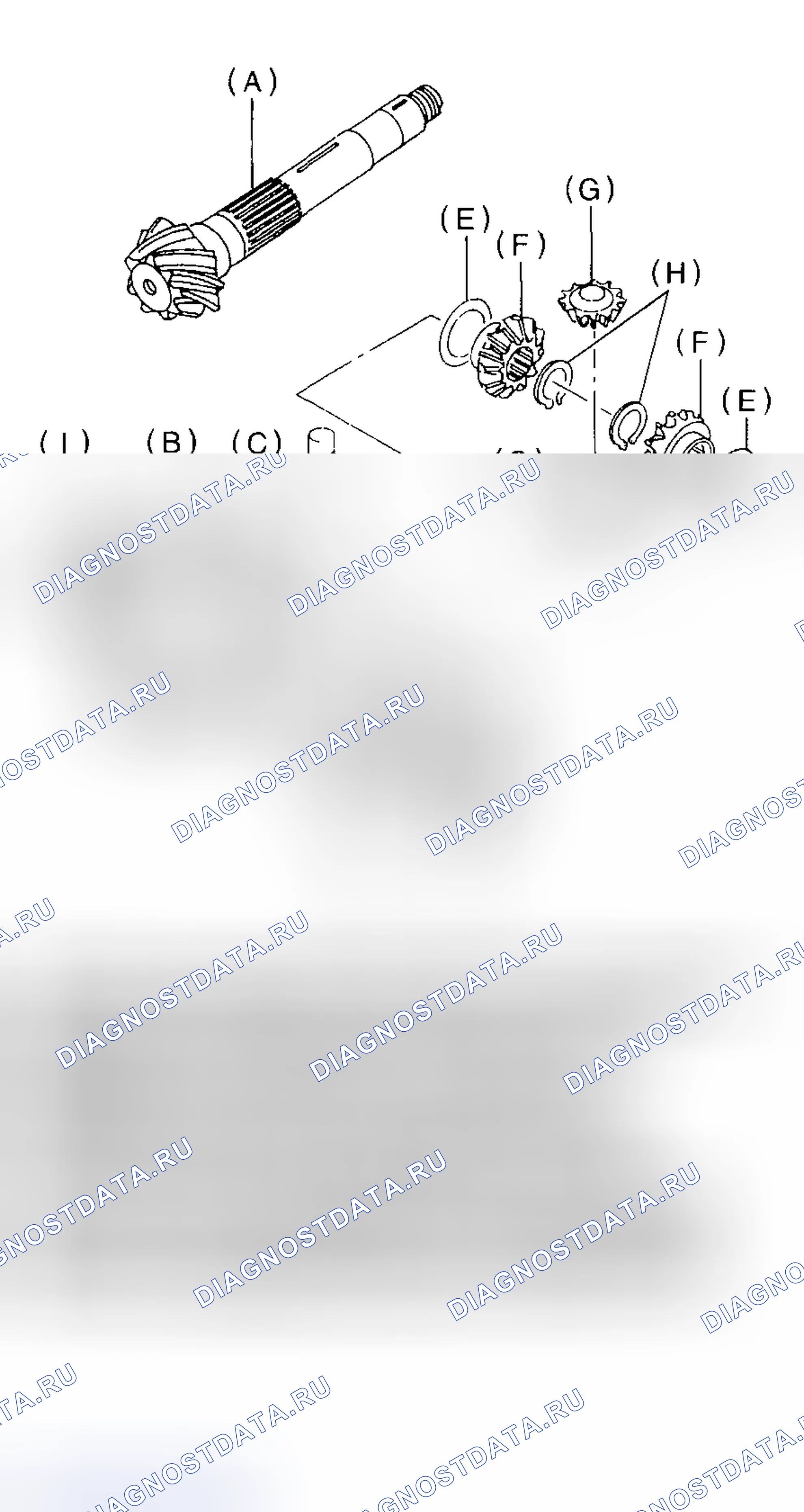 Рис. 93: ПРОВЕРКА механической трансмиссии (мкпп). Subaru Outback BH