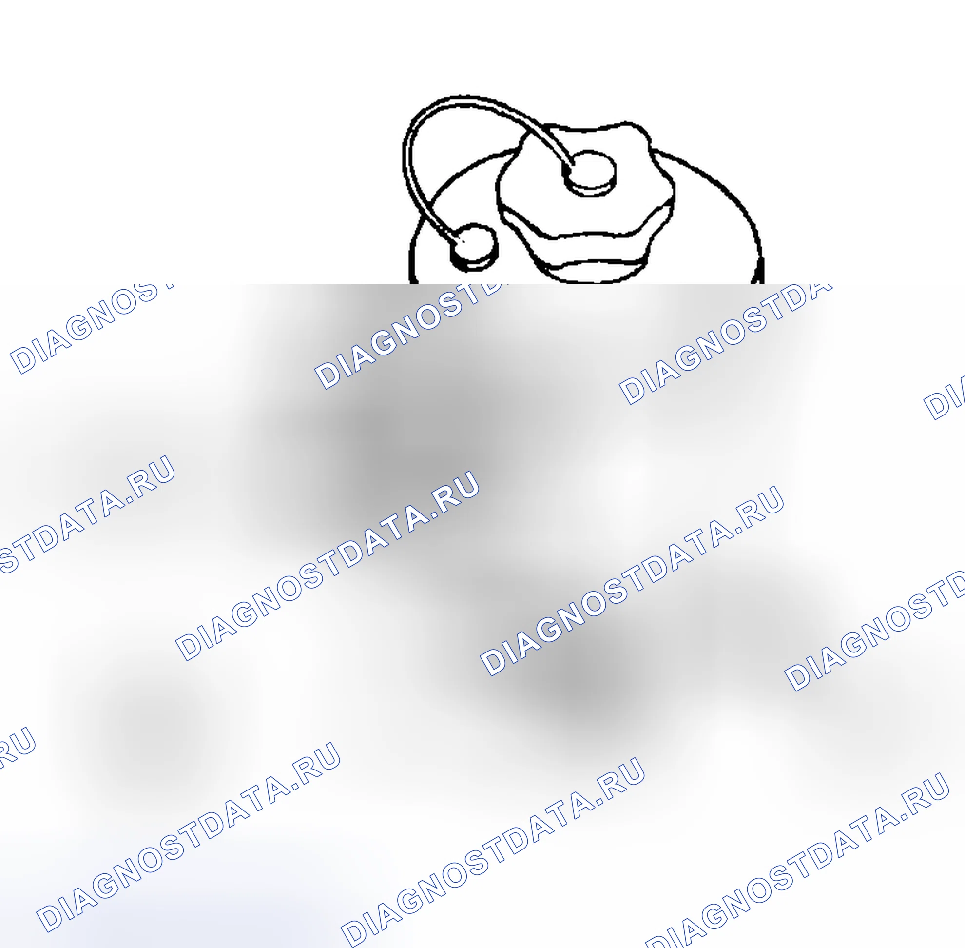 Рис. 928: Обе головки цилиндров. Ford Pickup F250 Super Duty I