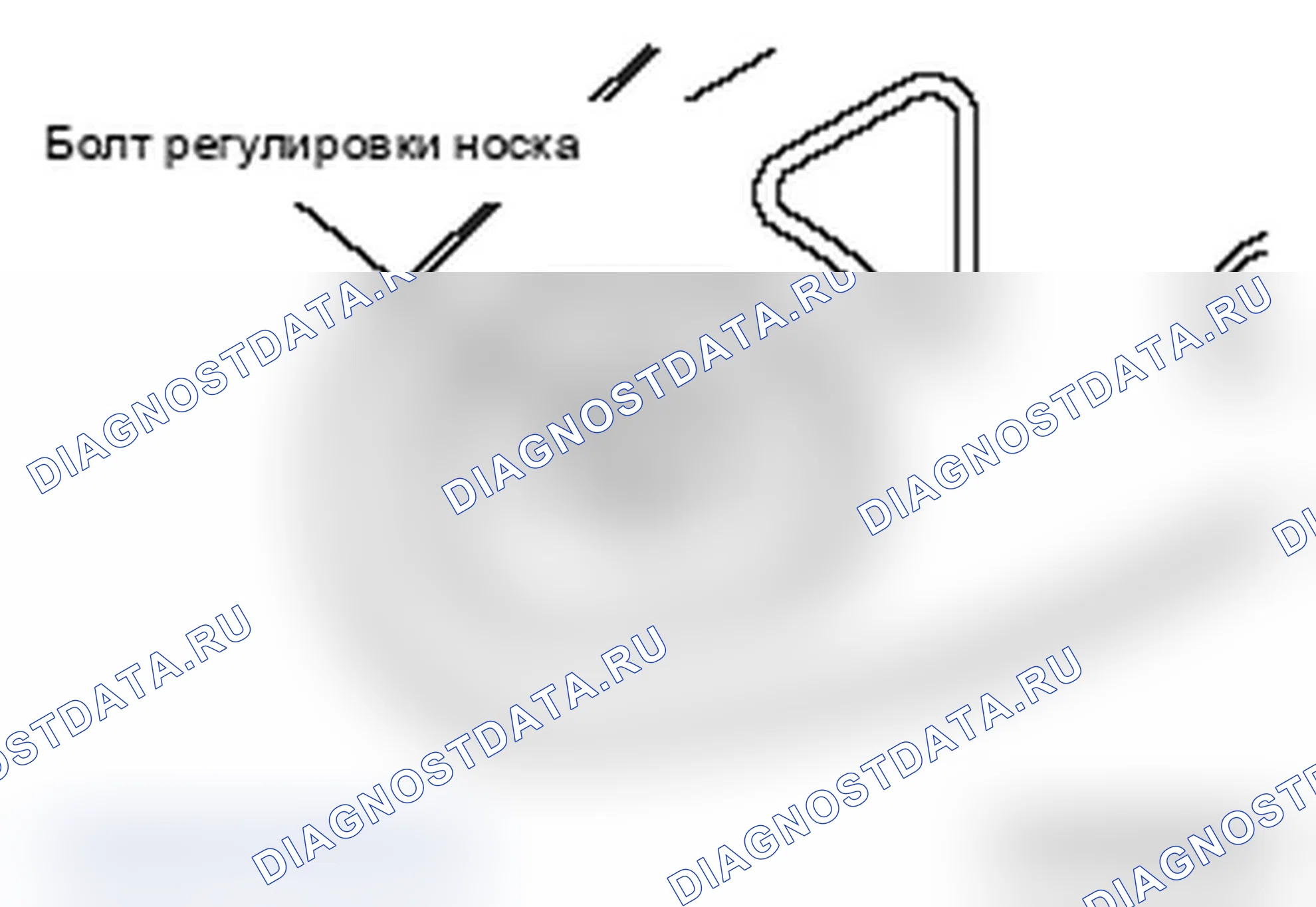 Рис. 9: схождение колёс. Mitsubishi Lancer Ralliart X рестайлинг