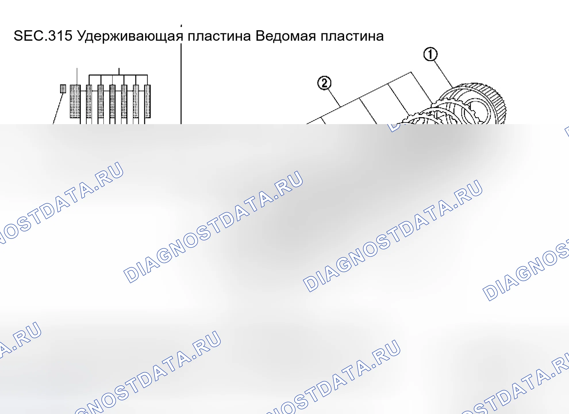 Рис. 664: КОМПОНЕНТЫ. Infiniti M45 II