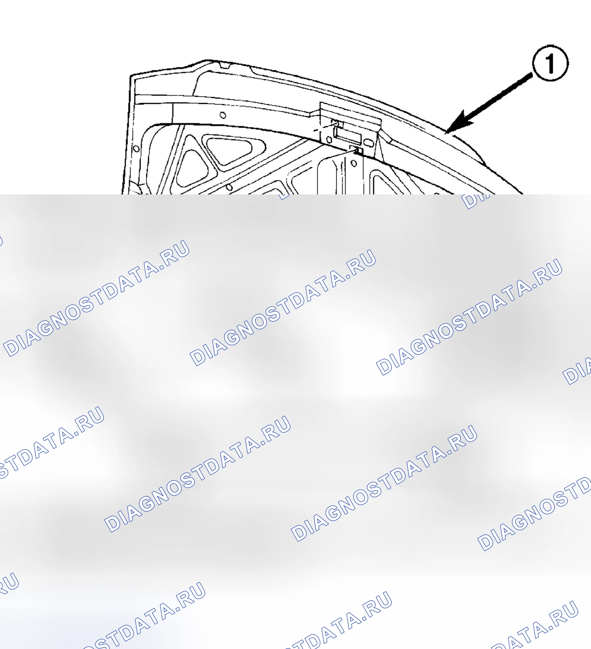 Рис. 16: ДЕМОНТАЖ. Dodge Grand Caravan IV