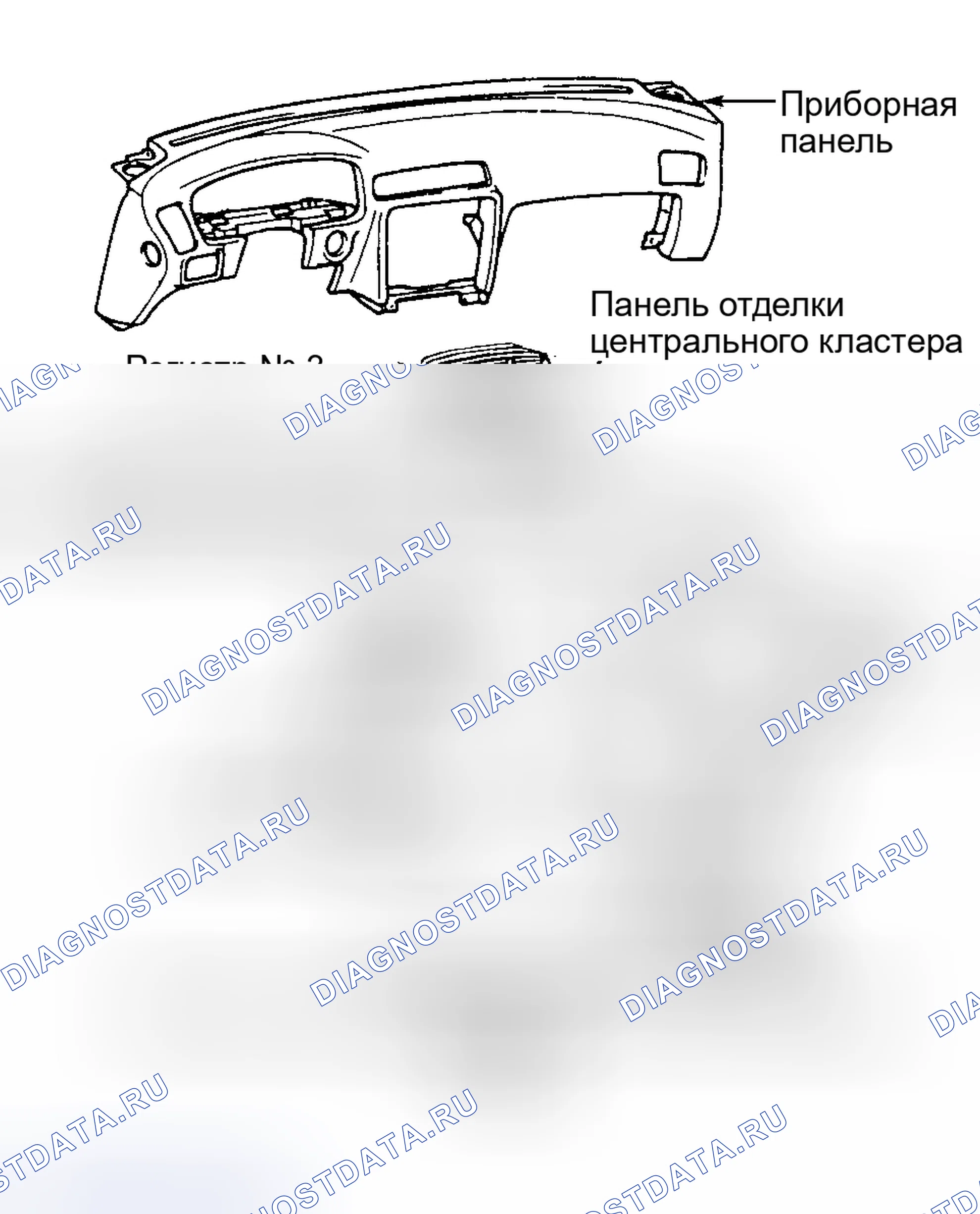 Рис. 5: Демонтаж и монтаж. Haval H6 I