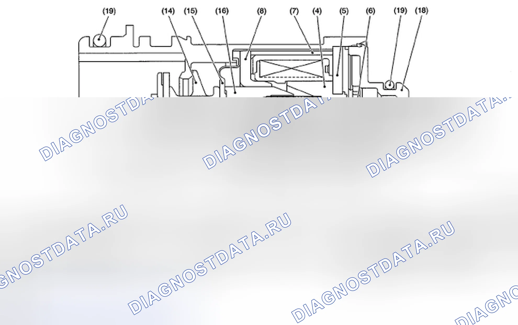 Рис. 203: ОПИСАНИЕ КОМПОНЕНТОВ. Subaru Impreza WRX GH