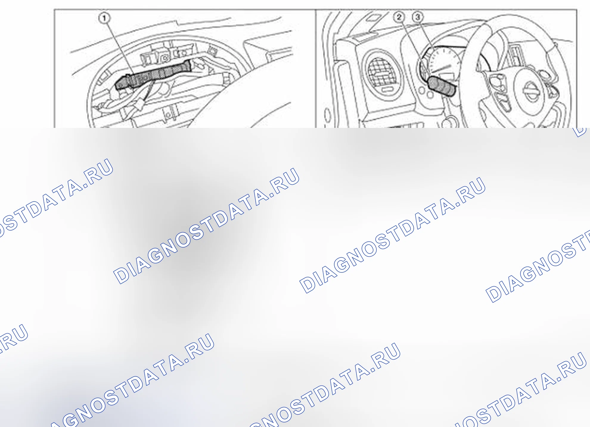 Рис. 15: Расположение компонентов. Honda Passport I