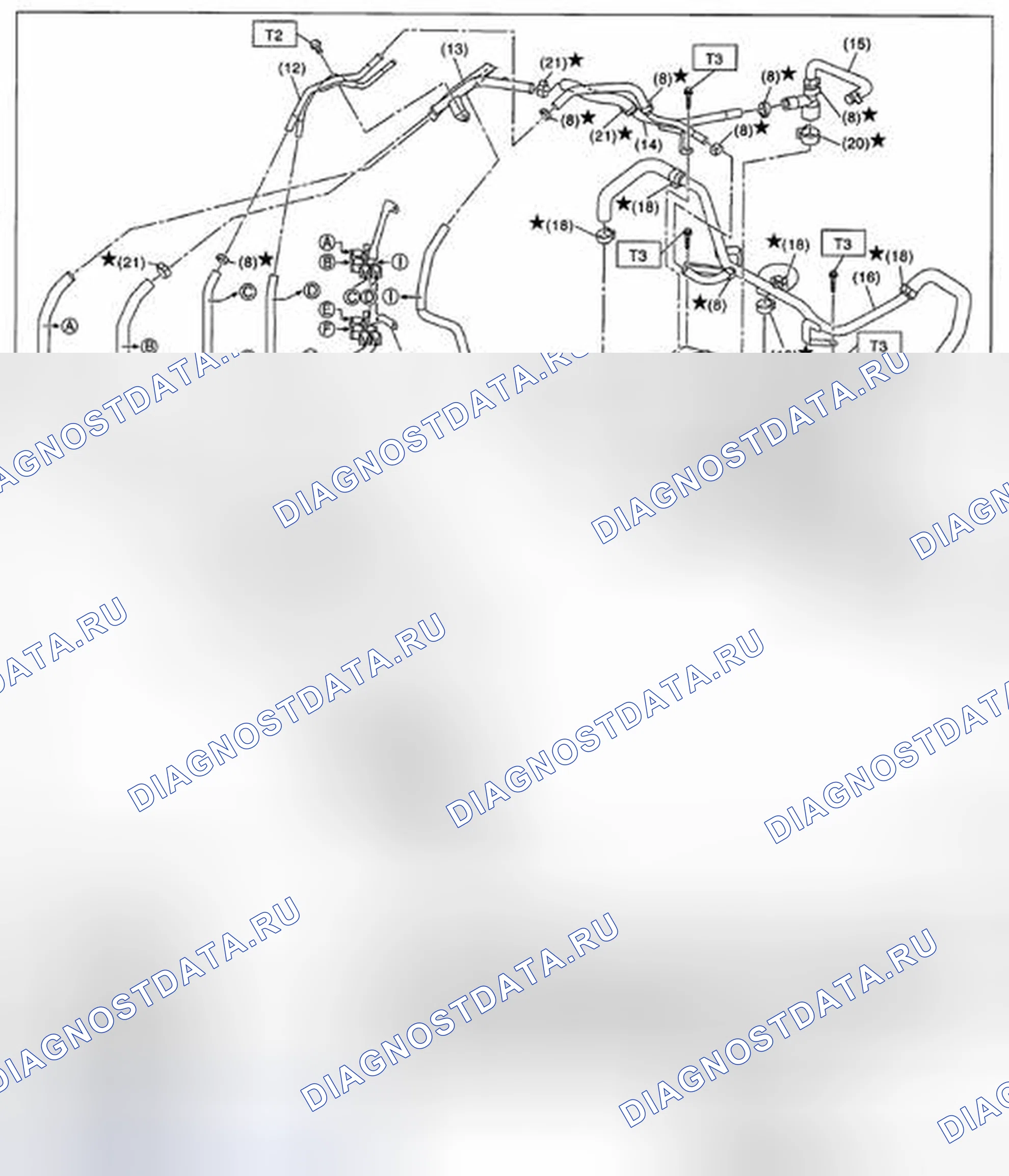 Рис. 686: ВПУСКНОЙ КАНАЛ. Subaru Legacy BM/BR