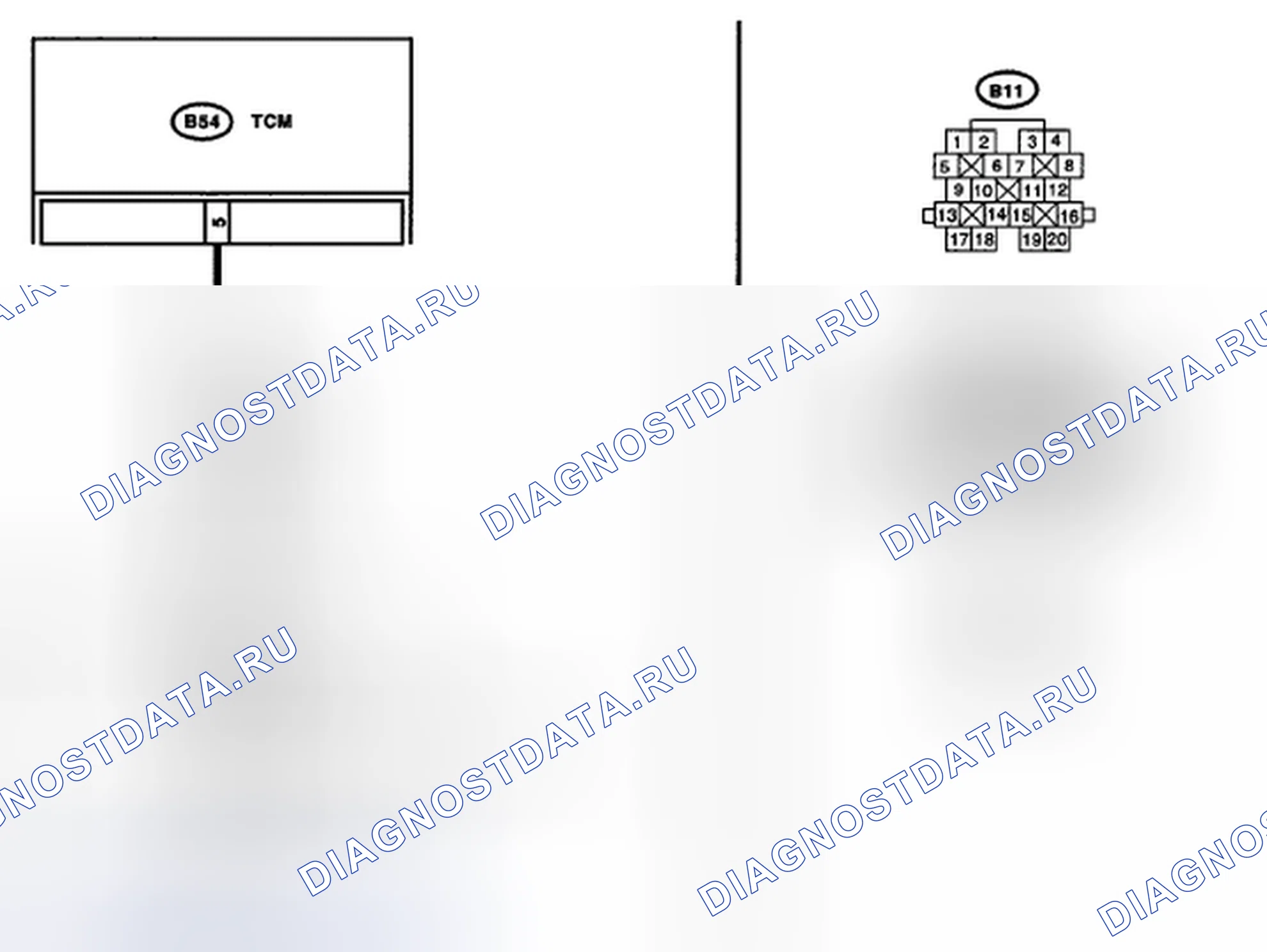 Рис. 133: электросхема. Subaru Legacy BL/BP рестайлинг