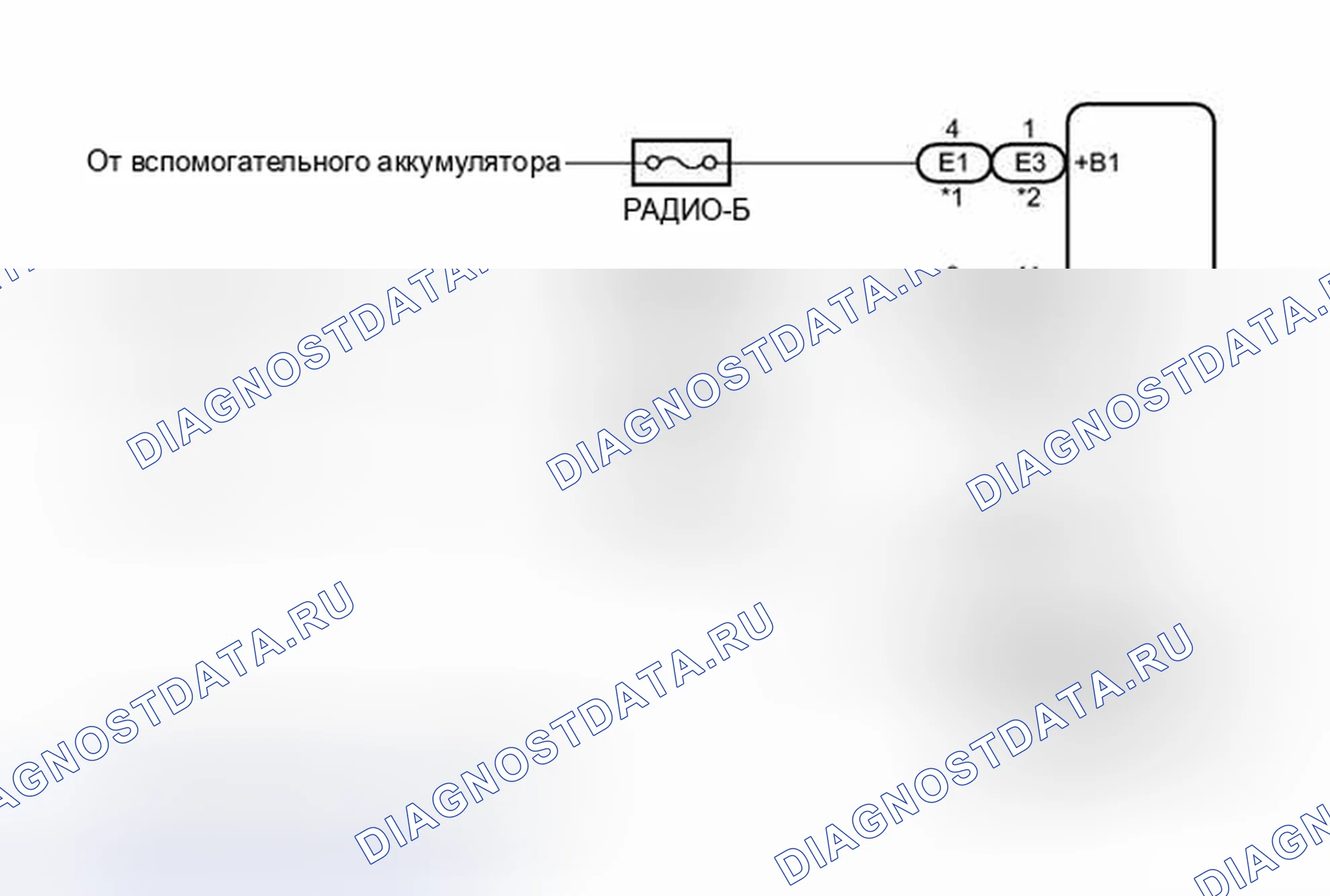 Рис. 142: электросхема. Toyota Avalon XX40