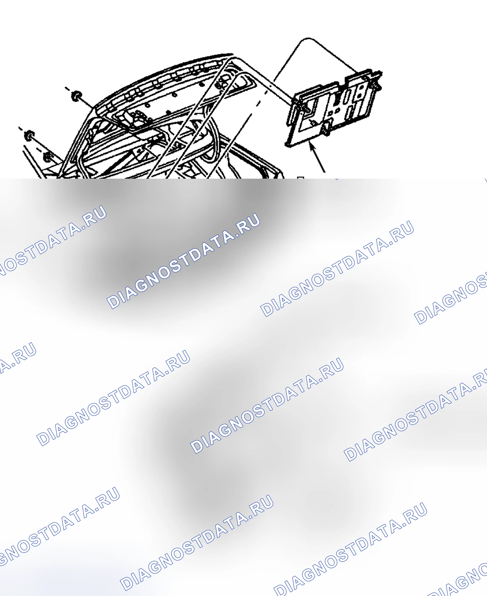Рис. 15: Демонтаж и монтаж. Cadillac Seville V