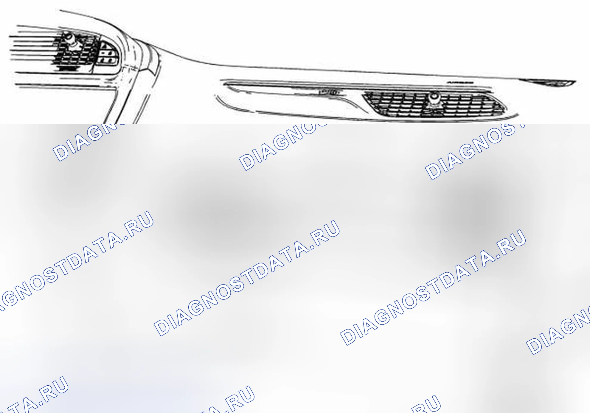 Рис. 11: Замена лампы отсека приборной панели. Kia Optima I