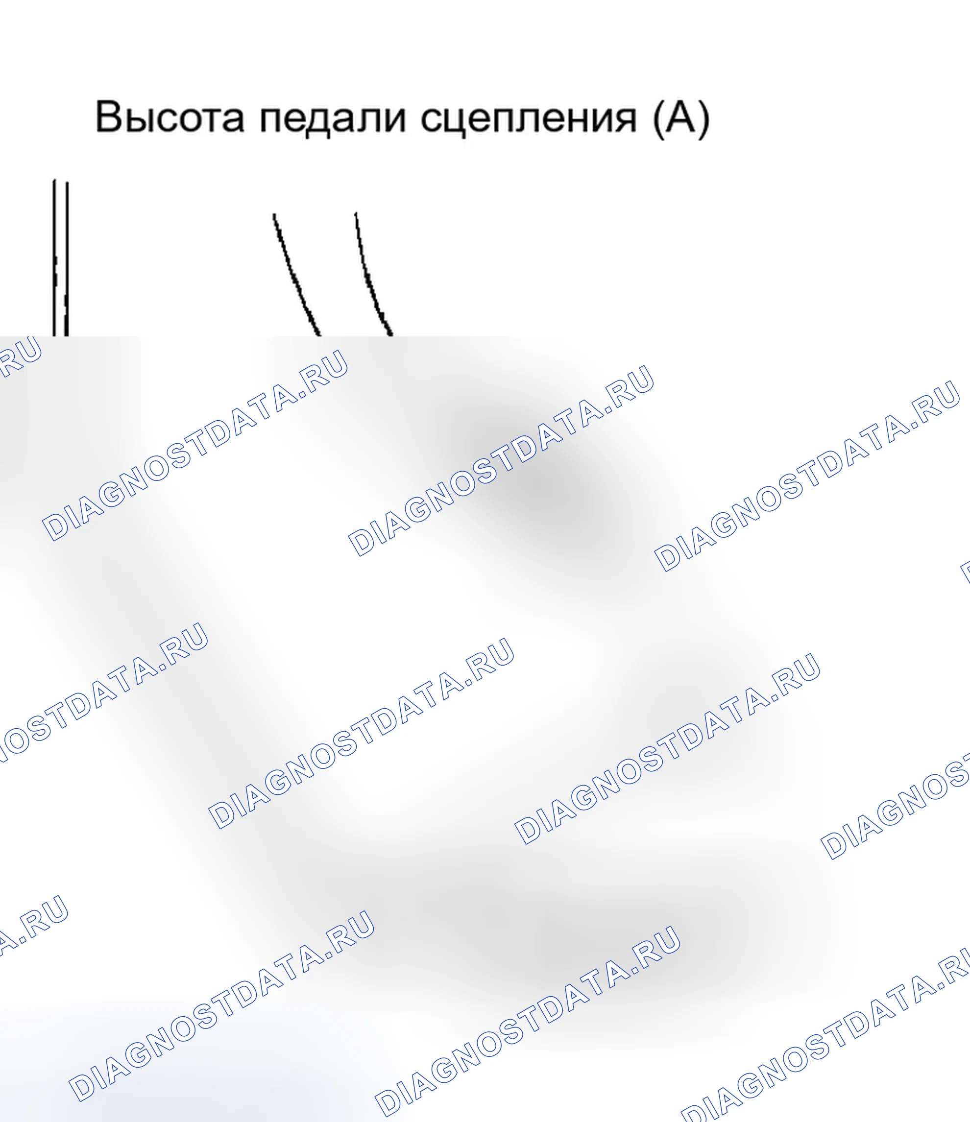 Рис. 8: ПРОВЕРКА И РЕГУЛИРОВКА ПЕДАЛИ СЦЕПЛЕНИЯ. Hyundai Tiburon II