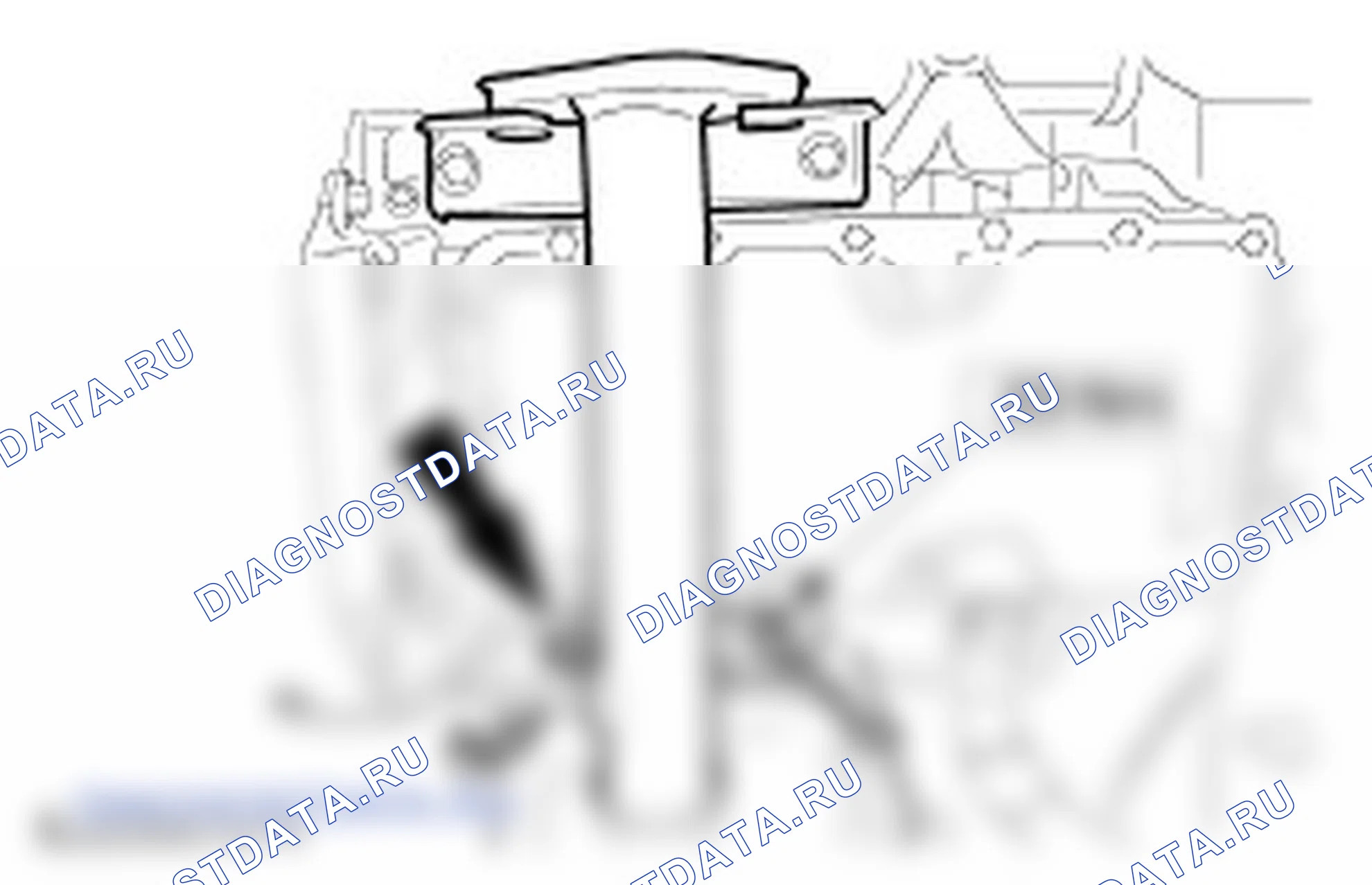 Сборка двигателя. Ford Transit Connect I