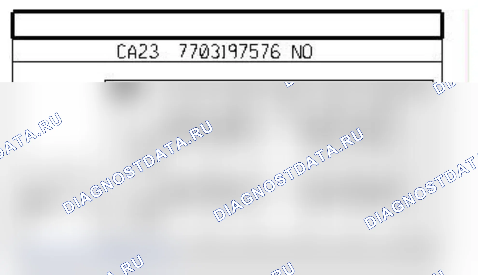 Распиновка разъёма 319 — Панель упр. сист. кондиц. воздуха. Renault Clio II