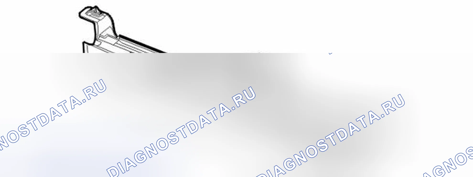 Рис. 328: Стоп-сигнал высокого уровня. Volvo S60 I