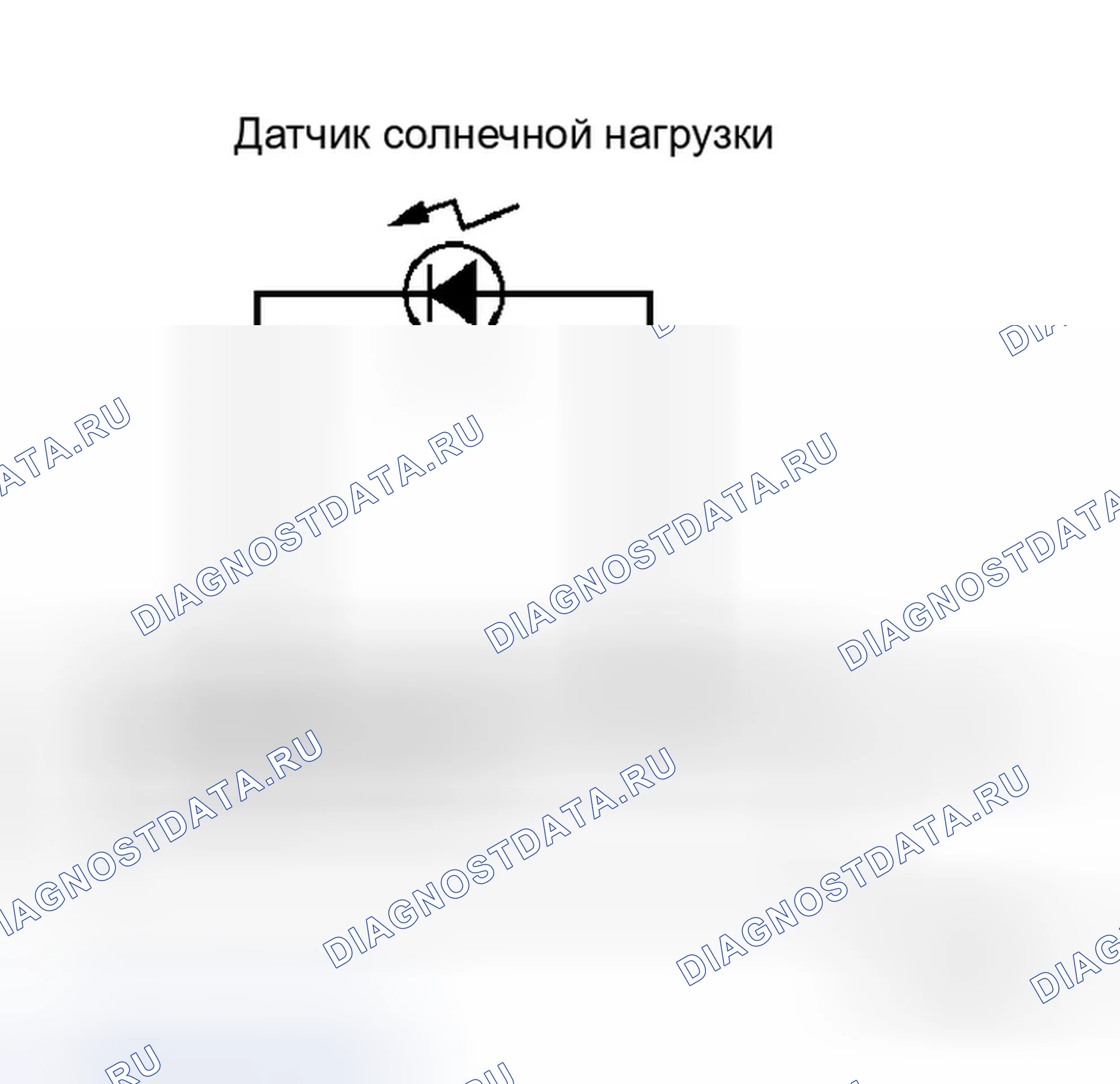 Рис. 61: ПРОЦЕДУРА ДИАГНОСТИКИ ДАТЧИКА СОЛНЕЧНОЙ НАГРУЗКИ. Infiniti M35 III