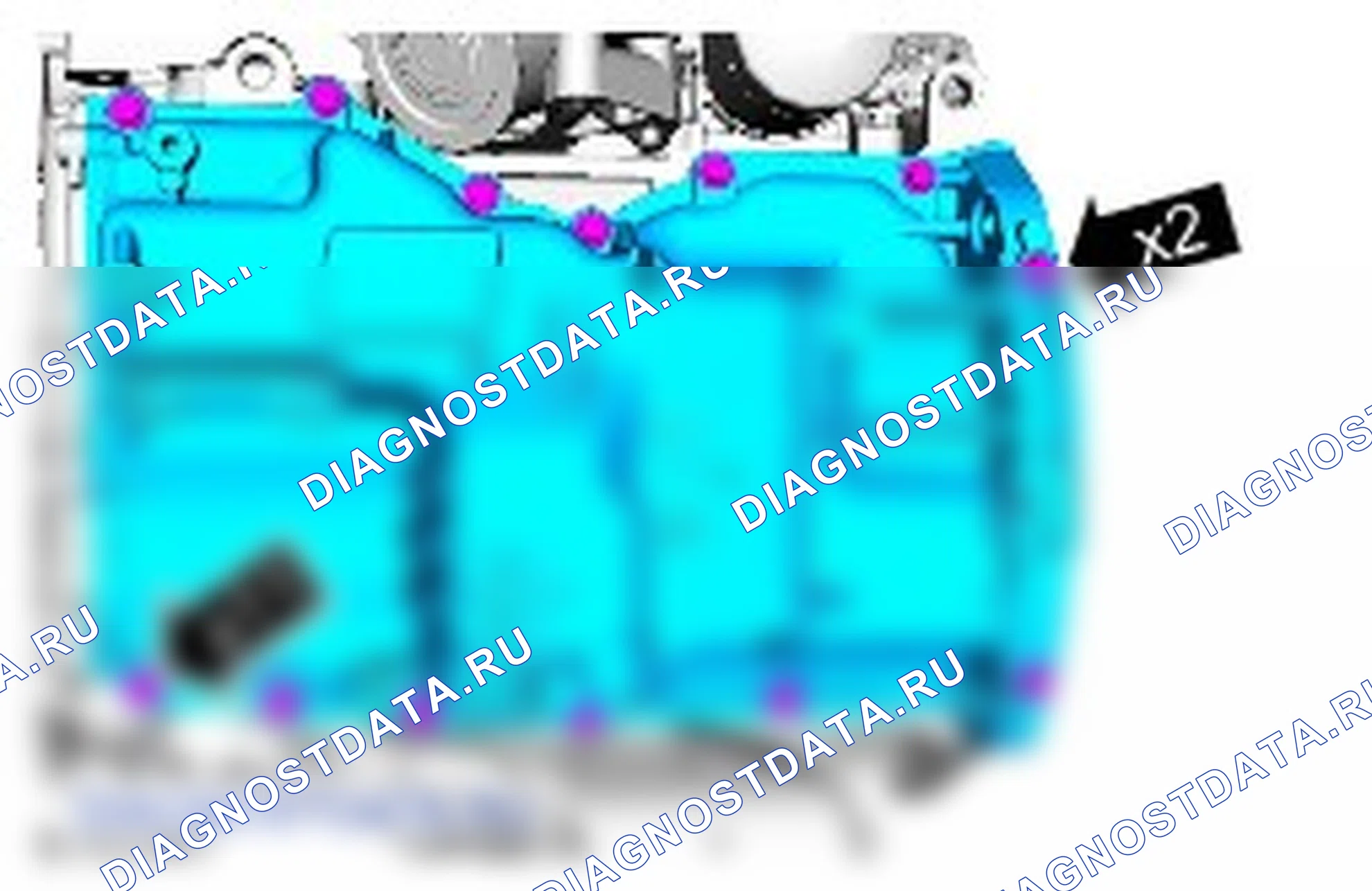 Разборка двигателя. Ford Mondeo V
