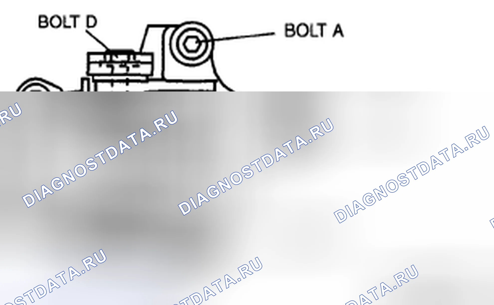 Рис. 378: № 4 Кронштейн крепления двигателя Примечание. Mazda CX-7 I