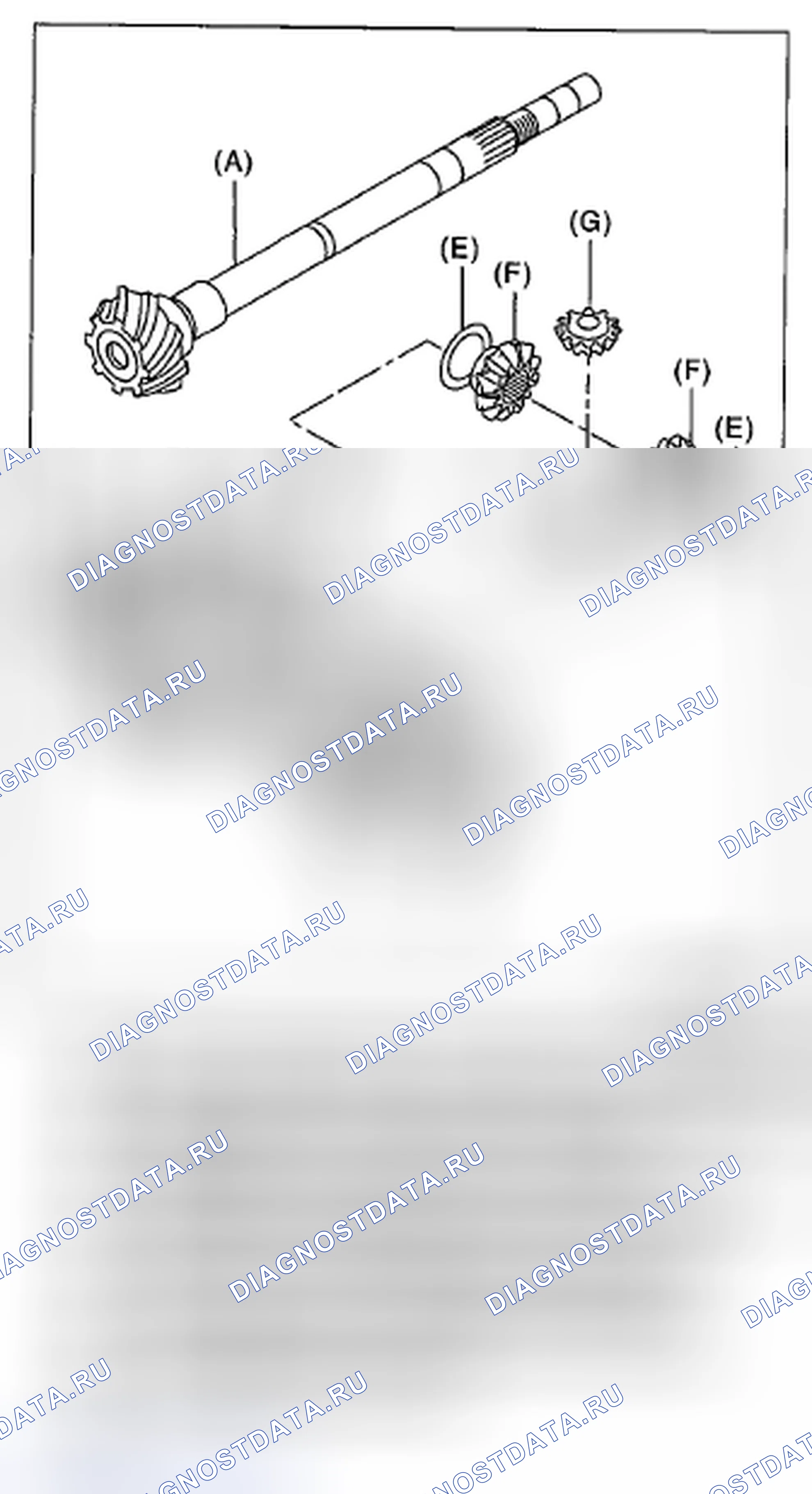 Рис. 58: ПРОВЕРКА механической трансмиссии (мкпп). Subaru Legacy BM/BR