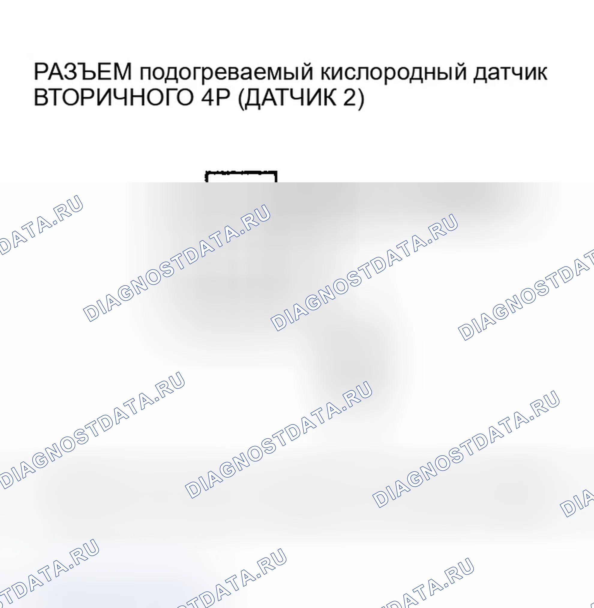 Рис. 47: расшифровка кода ошибки P0137: Низковольтная вторичная цепь подогреваемый кислородный датчик (датчик 2). Honda CR-V II рестайлинг