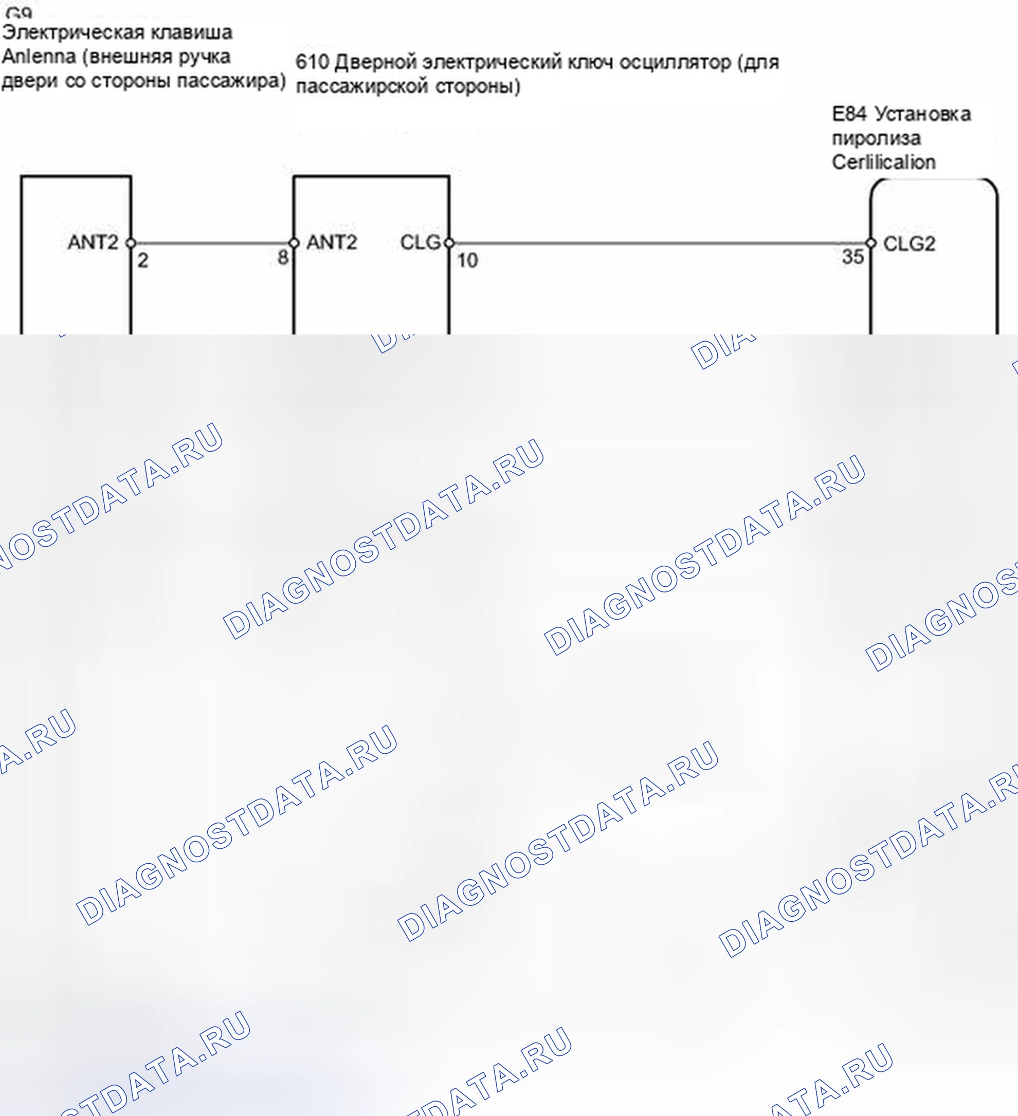 Рис. 54: электросхема. Toyota RAV4 III рестайлинг