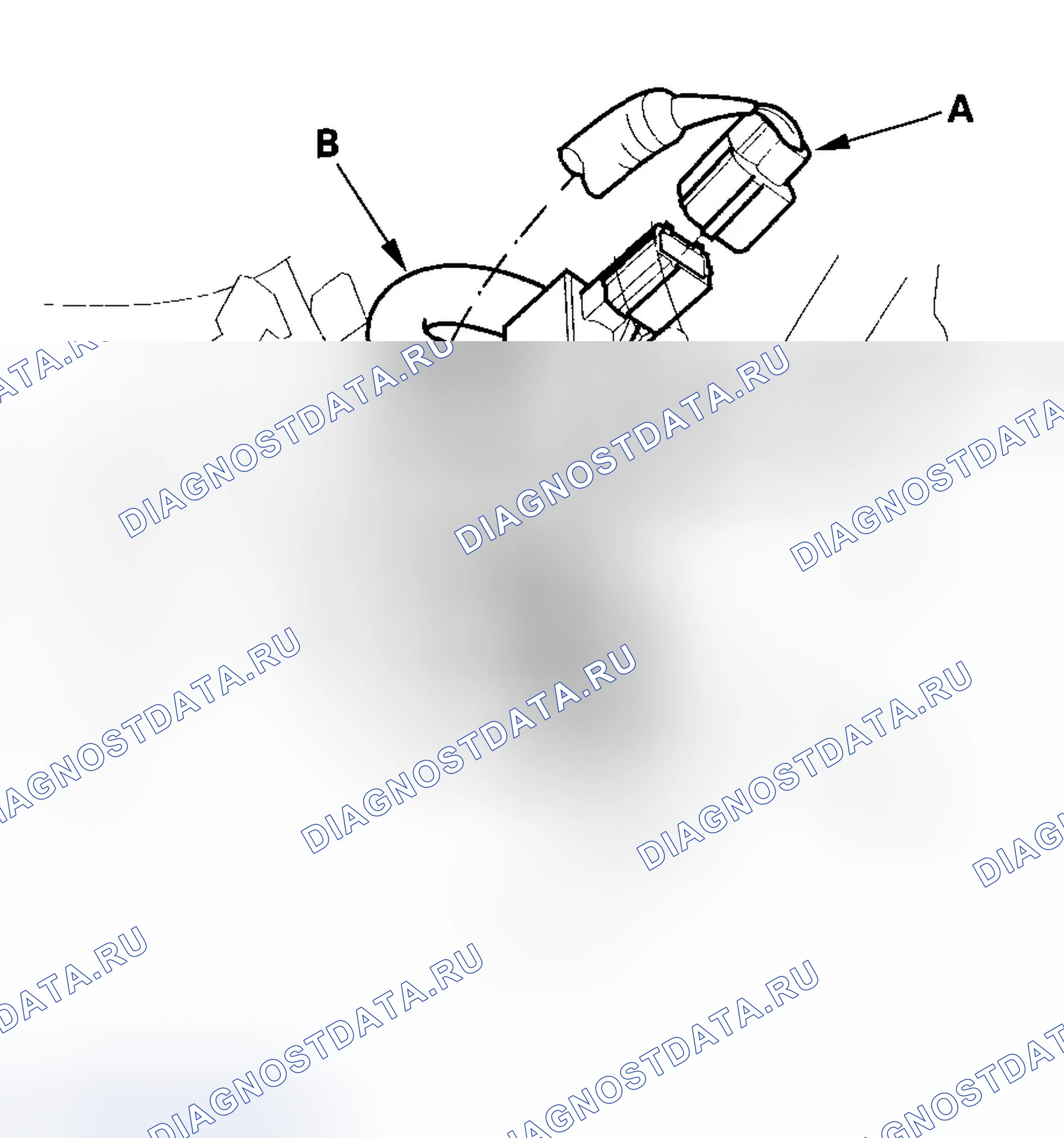 Рис. 41: Замена клапана продувки канистры EVAP. Honda S2000 AP2 рестайлинг