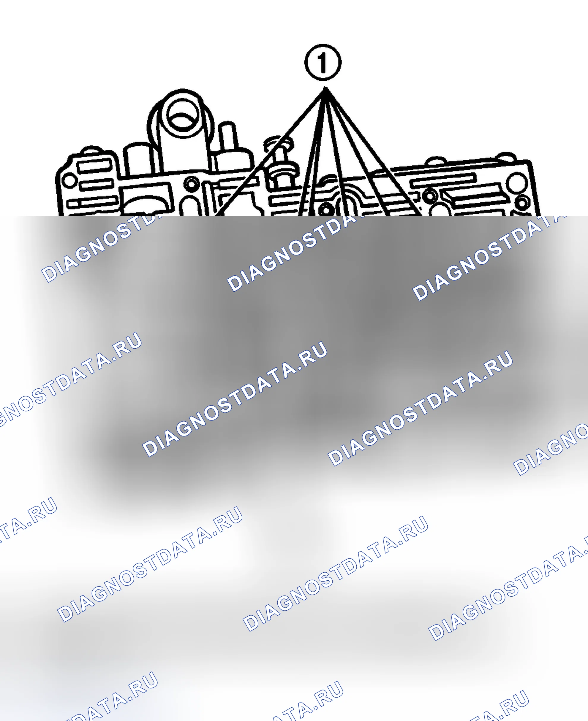 Рис. 346: ВЕРХНИЙ КОРПУС КОРПУСА КЛАПАНА. Dodge Pickup R1500 