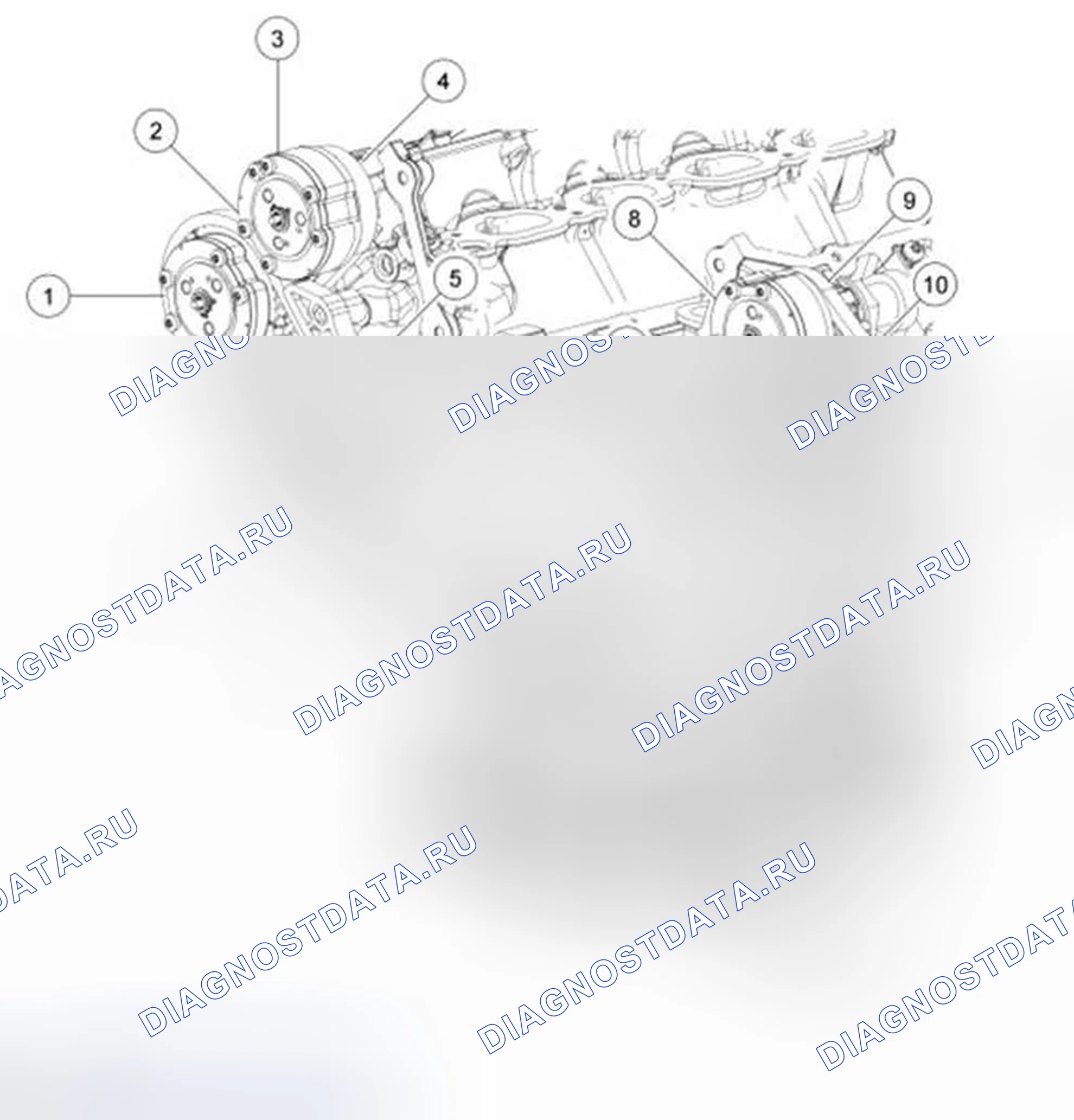 Рис. 1389. Ford Mustang V рестайлинг