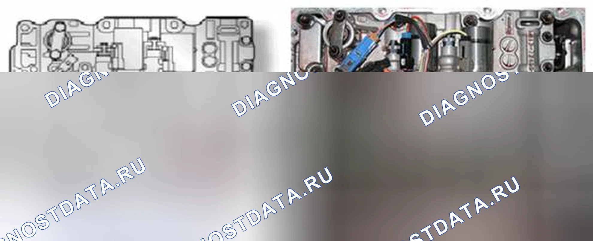 Рис. 580: Расположение компонентов. Hyundai Veracruz I