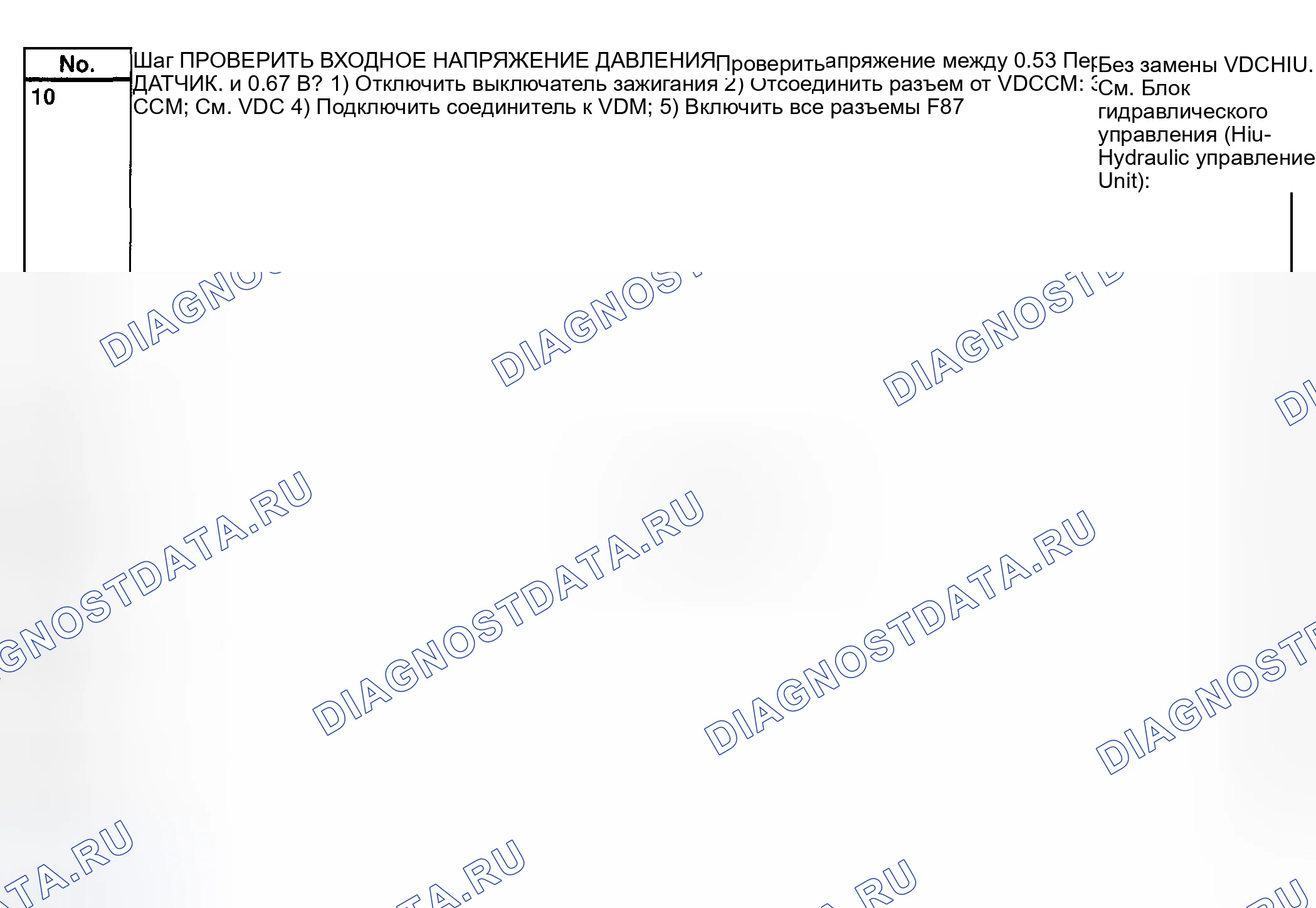 Рис. 277: Диагностическая карта - код неисправности 74 - с монитором выбора (напряжение на входе датчика давления 1) - (2 из 2). Subaru Legacy BE/BH/BT