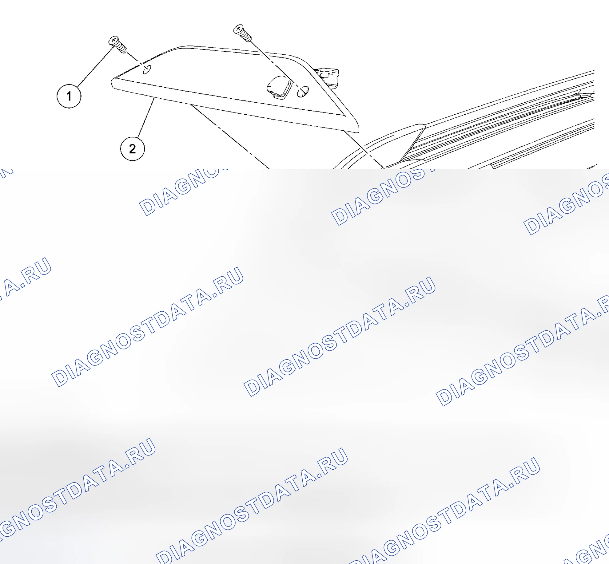 Рис. 50: высокий Mounted Stoplamp - Freestyle. Hyundai Mistra II