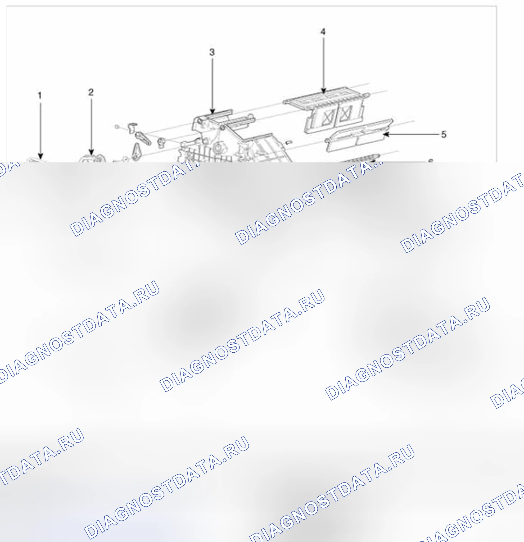 Рис. 2: Компоненты. Hyundai Santa Fe II рестайлинг