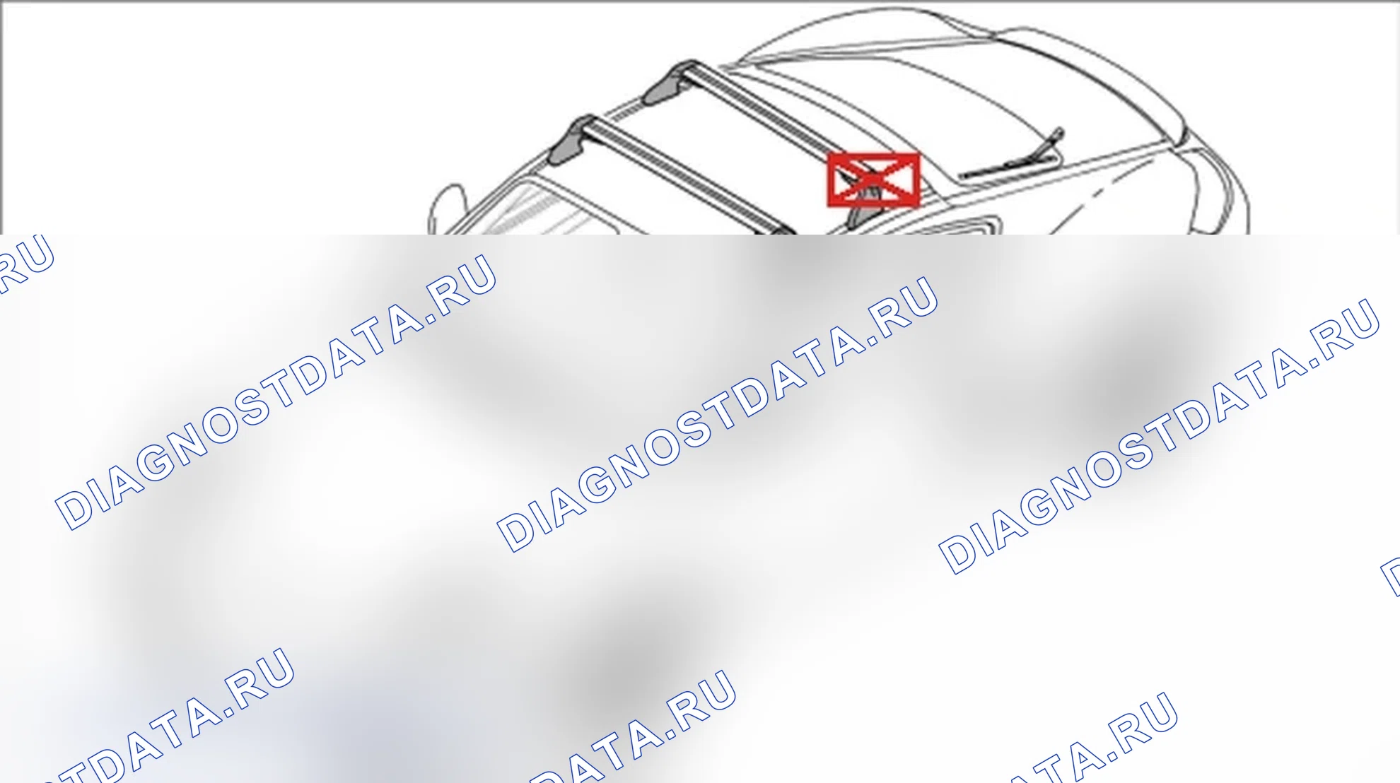 Рис. 226: Удаление транспортной системы крыши. Porsche Cayman S 987